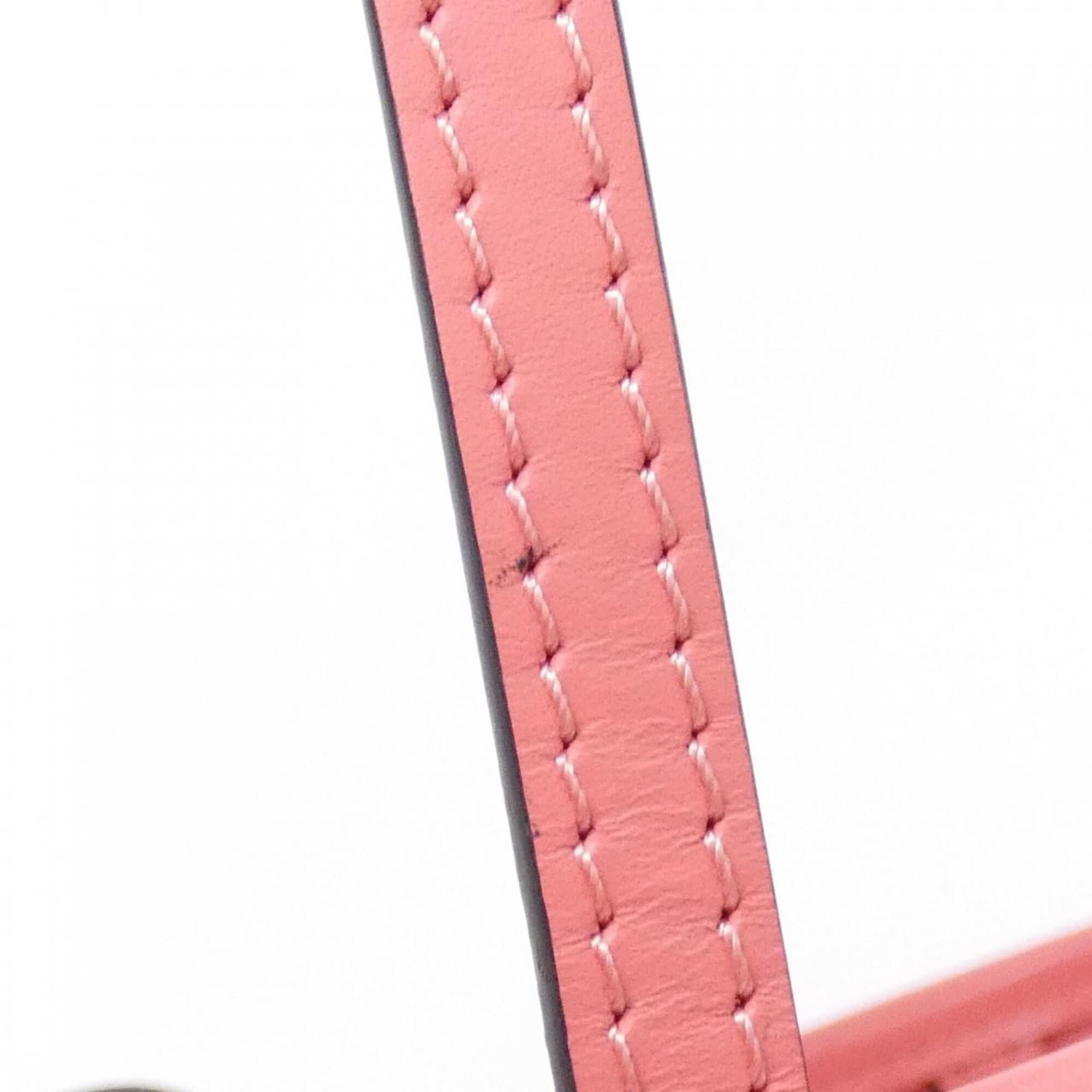 Louis Vuitton Corail Leather Handbag Pouch (Pre-Owned)