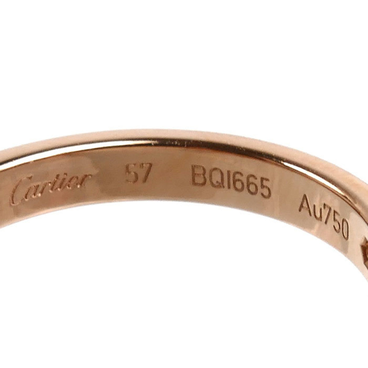 Cartier Pink Gold (18K) Band Ring (Pre-Owned)