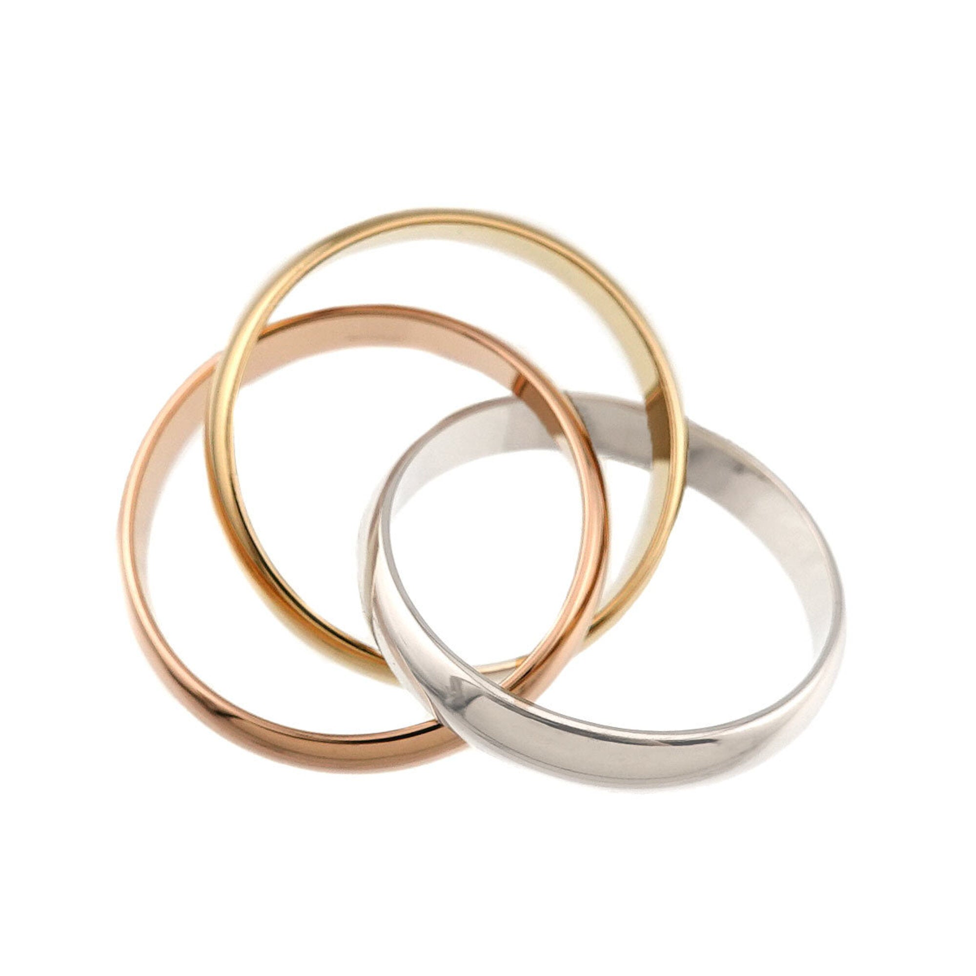 Cartier Yellow Gold (18K) Pink Gold (18K) White Gold (18K) Band Ring (Pre-Owned)