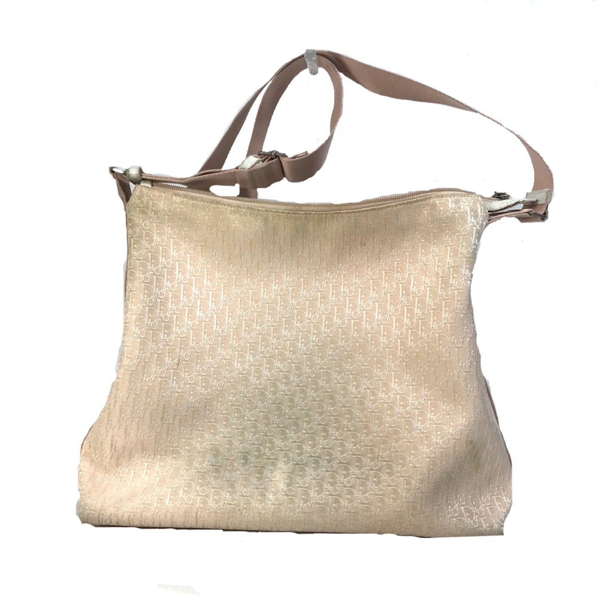 Christian Dior Pink Cloth Shoulder Bag (Pre-Owned)