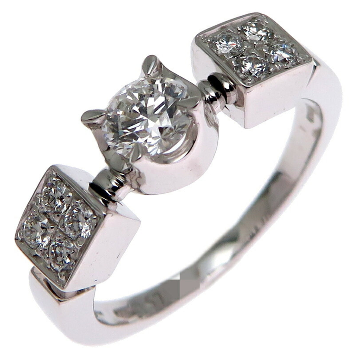 Bvlgari White Gold White Gold (18K) Band Ring (Pre-Owned)