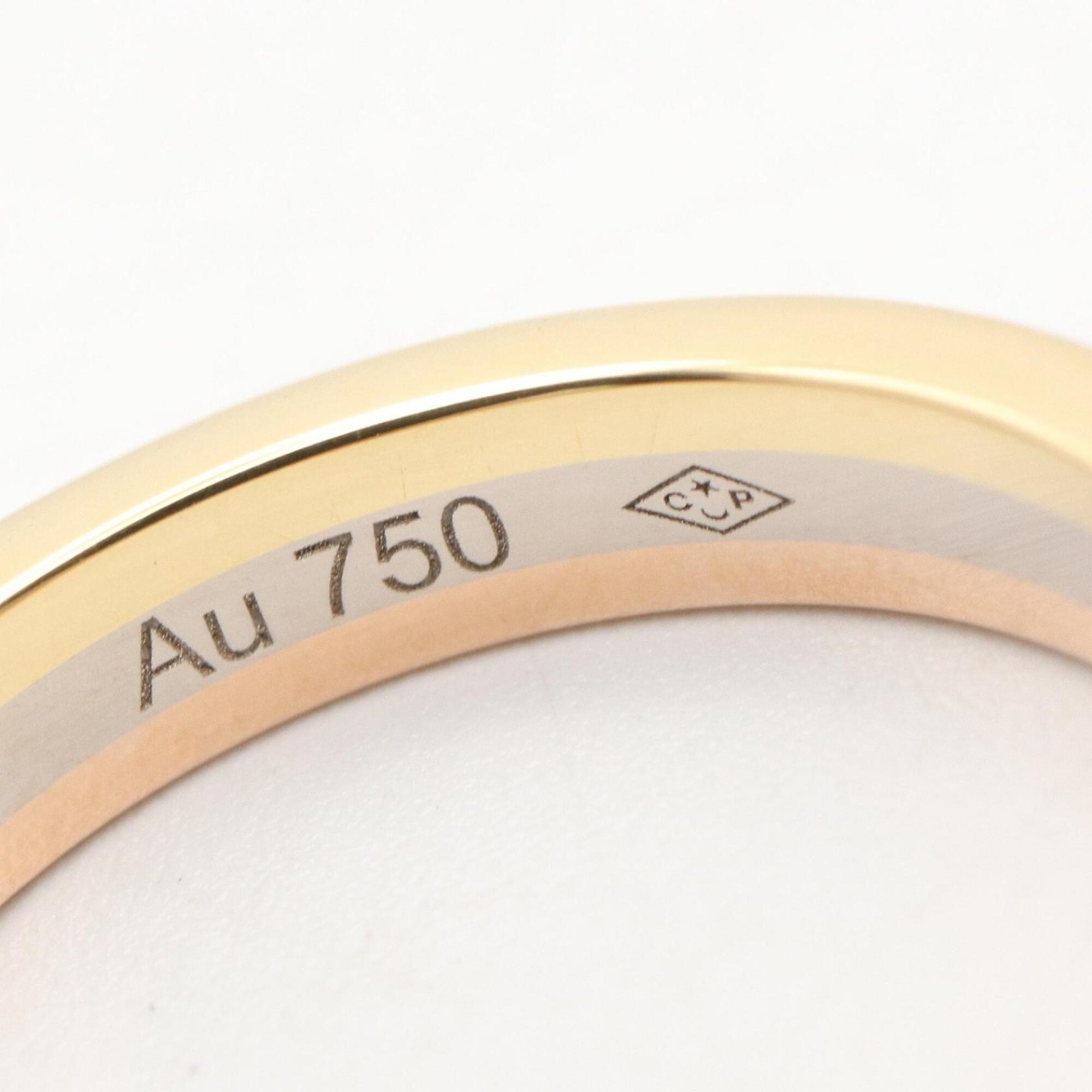 Cartier Gold Silver Yellow Gold (18K) Pink Gold (18K) White Gold (18K) Band Ring (Pre-Owned)