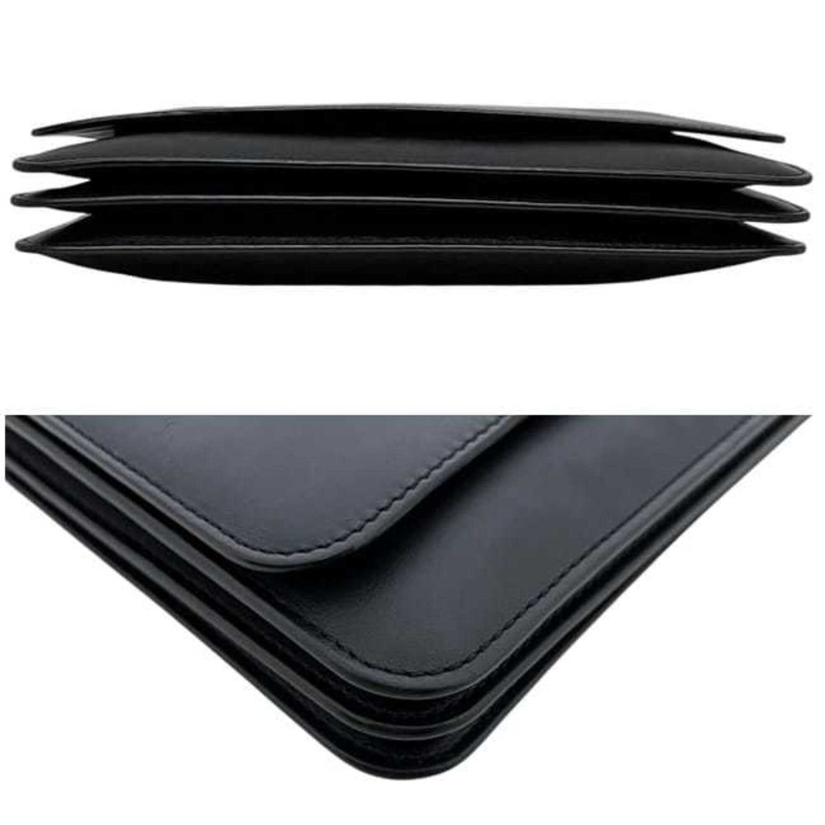 Loewe Black Leather Shoulder Bag (Pre-Owned)