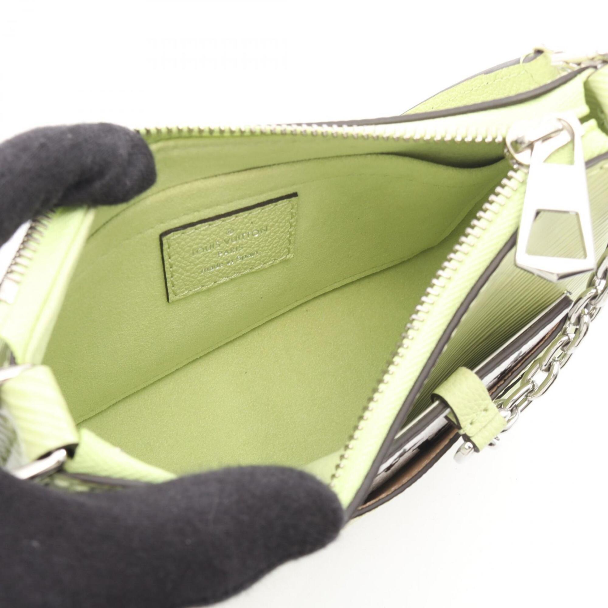 Louis Vuitton Green Epi Leather Handbag Pouch (Pre-Owned)