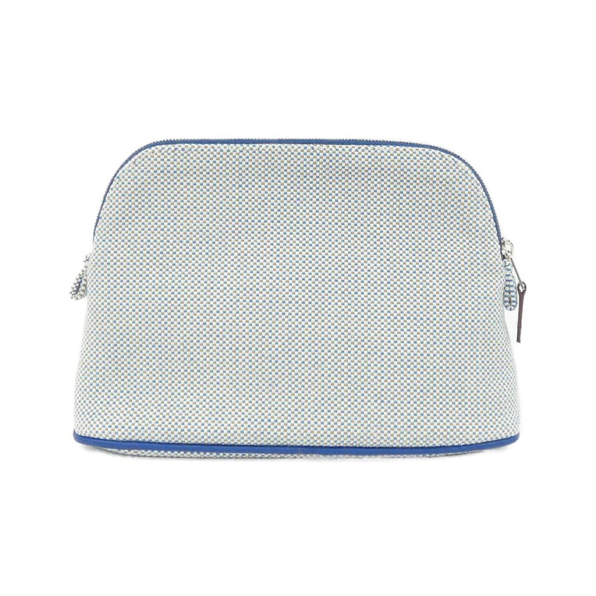 Hermes Blue Canvas Handbag Pouch (Pre-Owned)