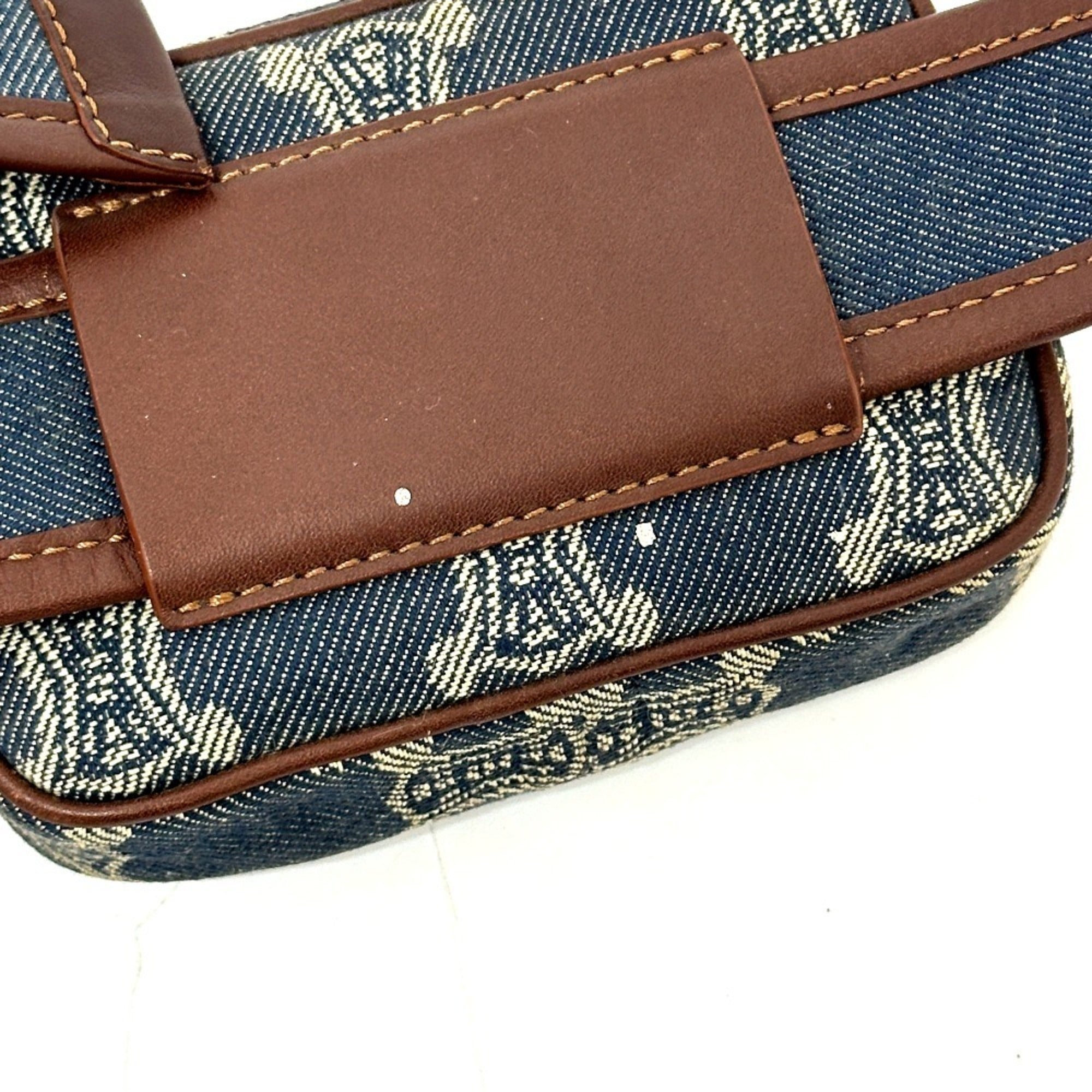 Celine Blue Denim Fanny Pack Pouch (Pre-Owned)