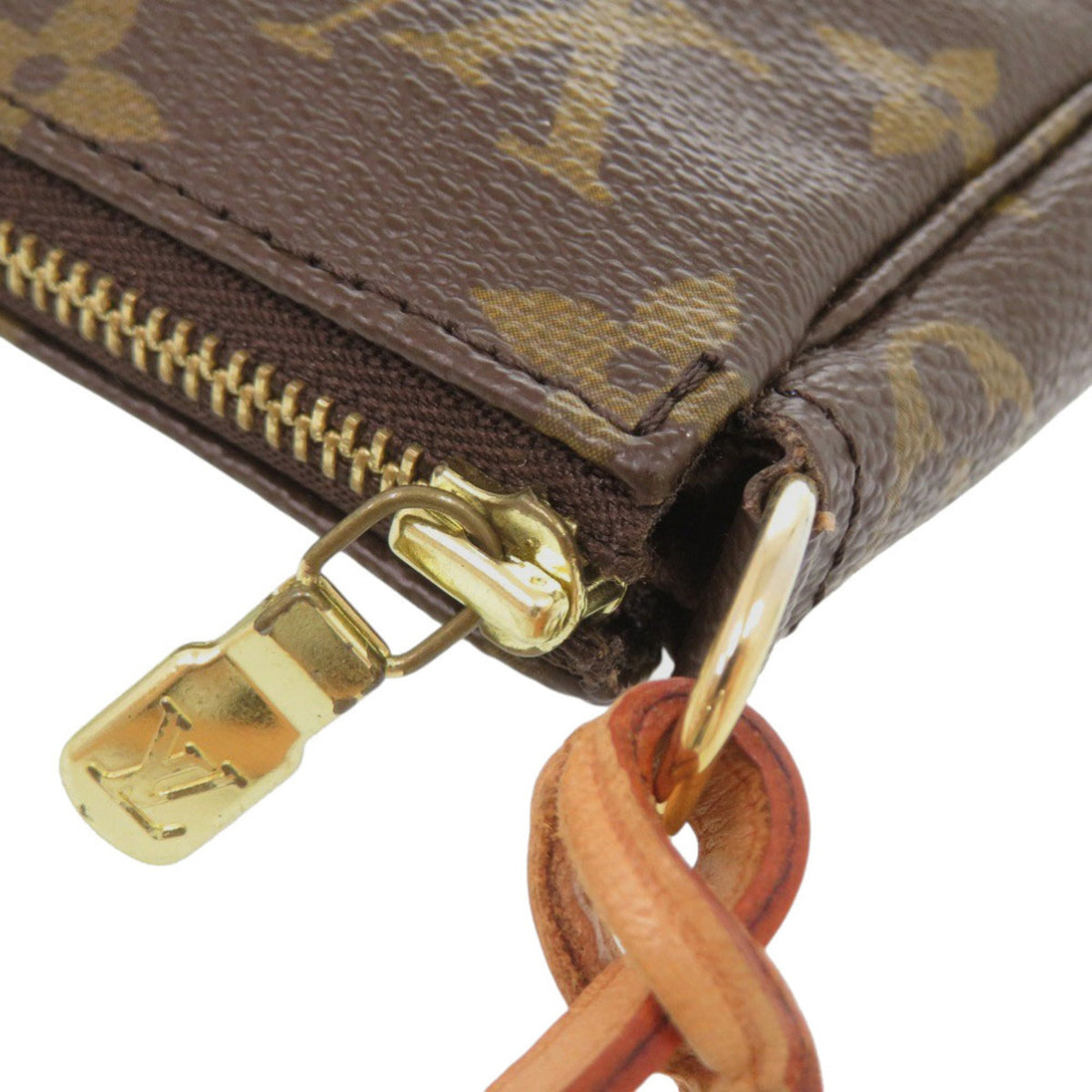 Louis Vuitton Brown Monogram Monogram Handbag Pochette (Pre-Owned)