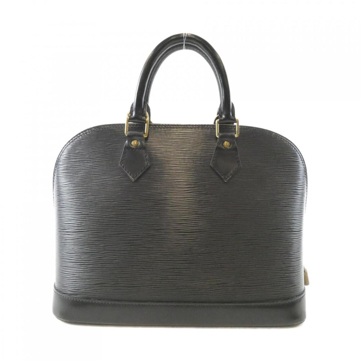 Louis Vuitton Black Leather Handbag (Pre-Owned)