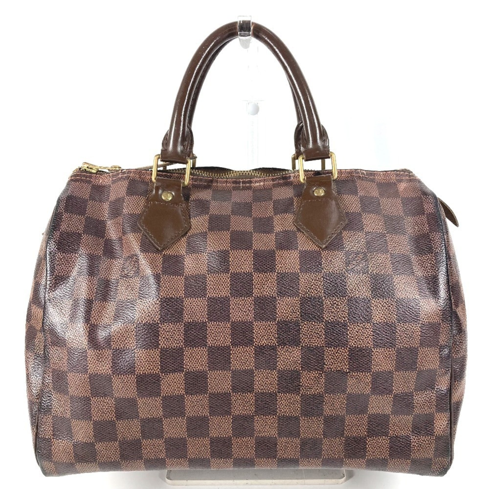 Louis Vuitton Brown Damier Canvas Boston Bag Handbag (Pre-Owned)