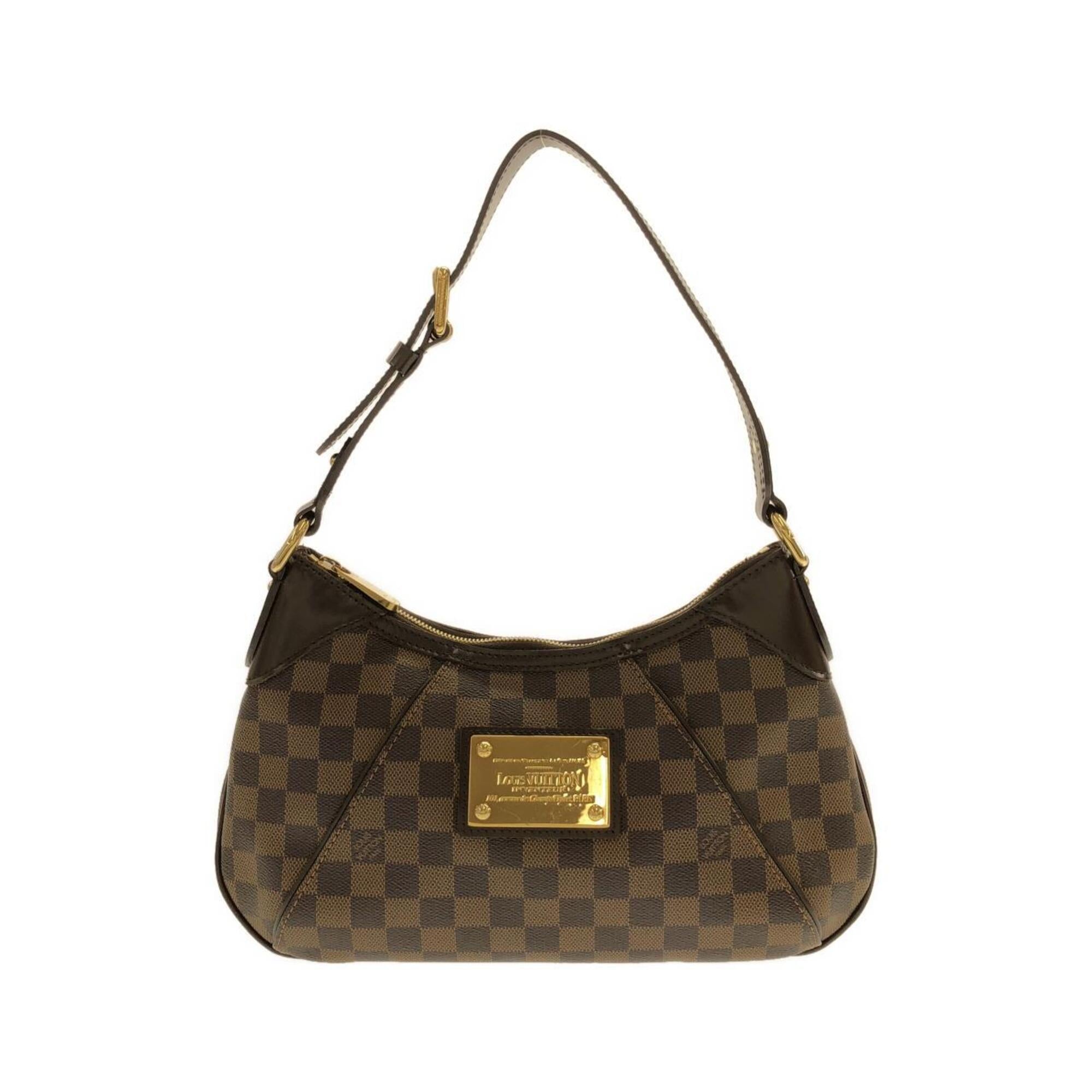Louis Vuitton Damier Ebene Coated Canvas Shoulder Bag (Pre-Owned)