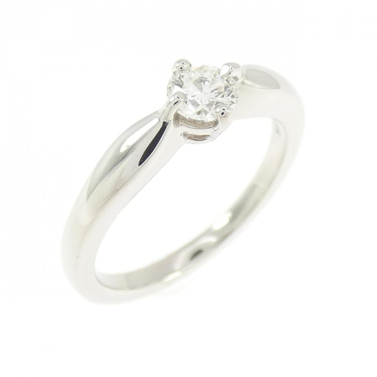 Bvlgari Platinum Platinum 950 Band Ring (Pre-Owned)