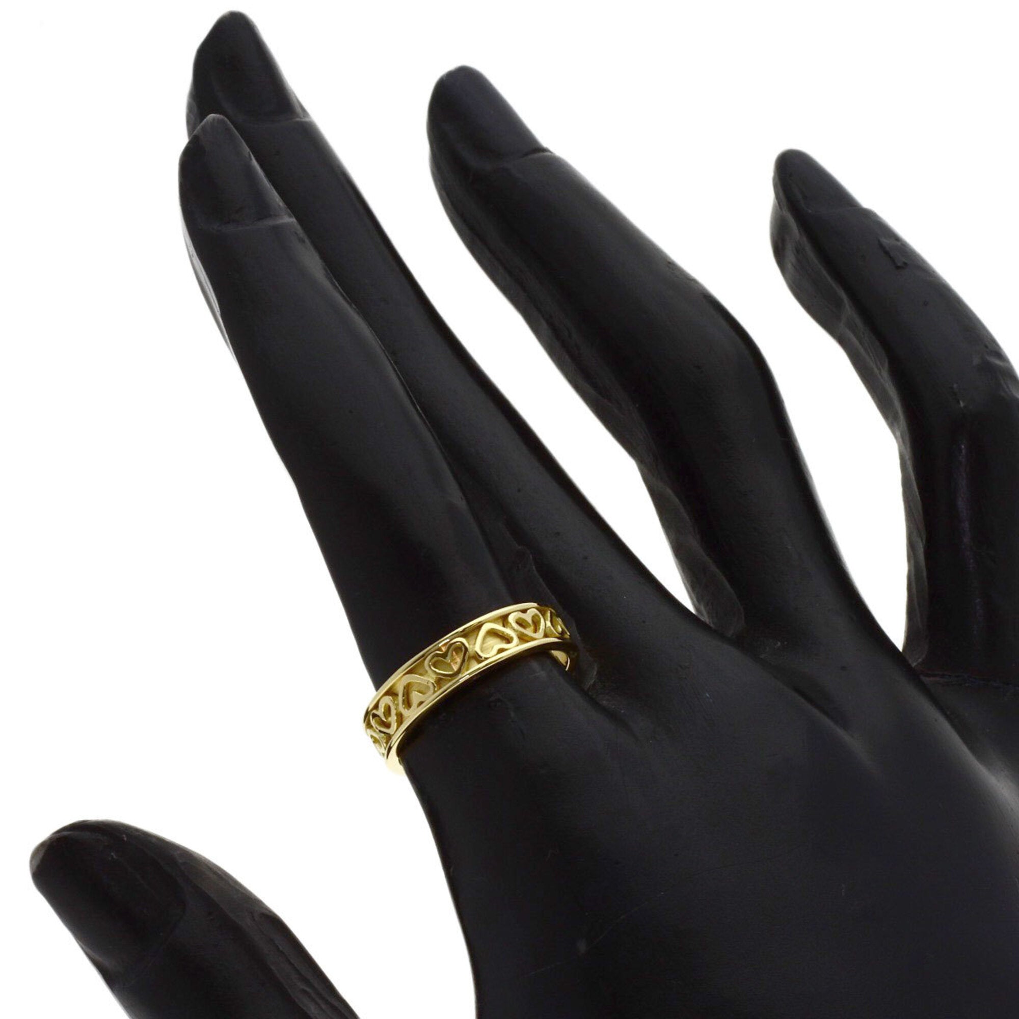 Tiffany Heart Yellow Gold (18K) Band Ring (Pre-Owned)