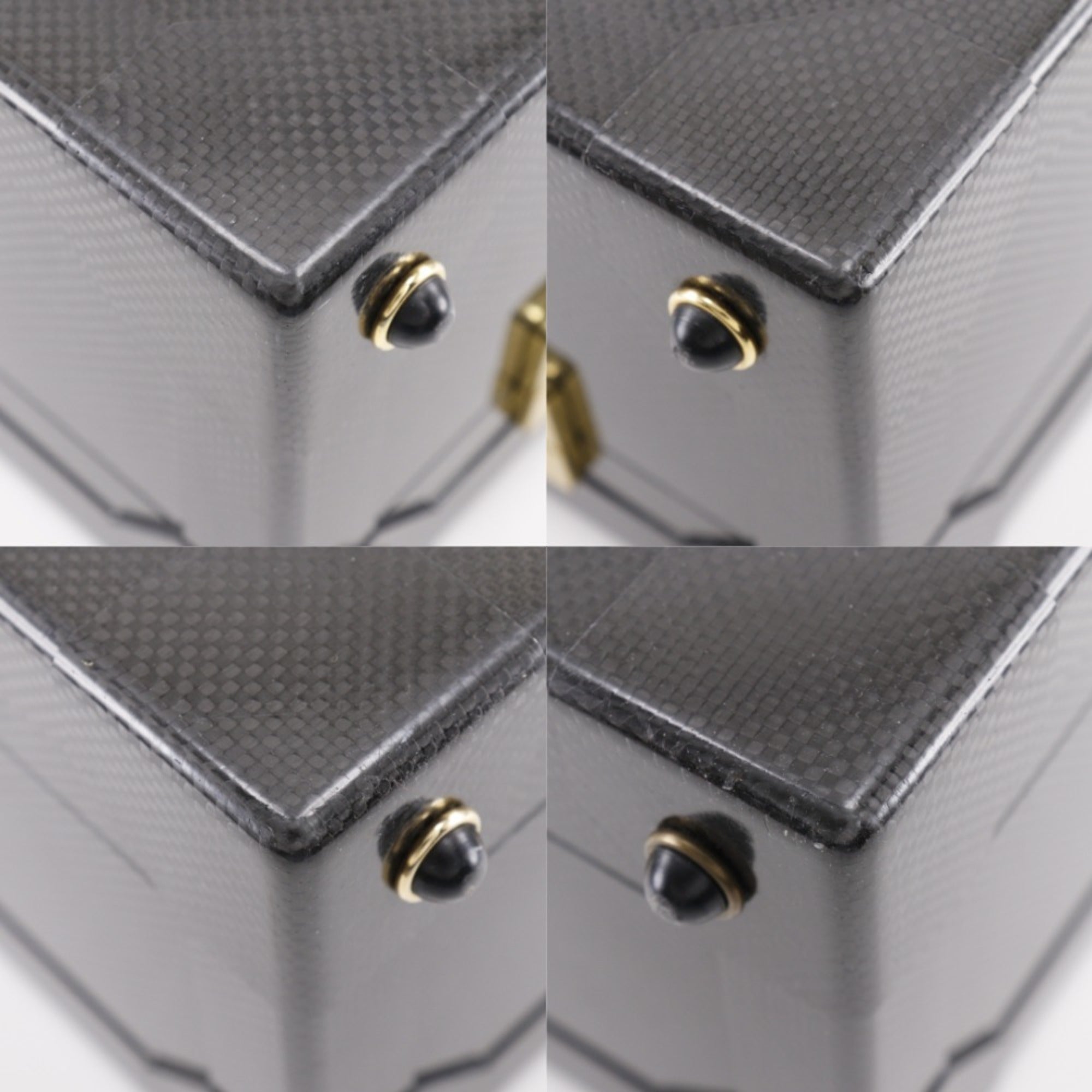 Hermes Black Leather Attaché Case (Pre-Owned)