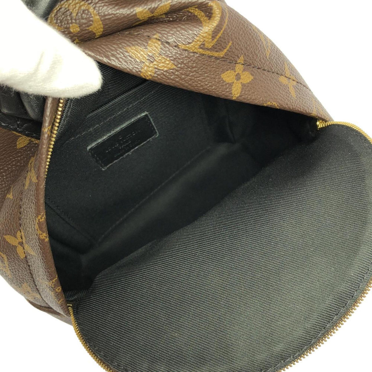 Louis Vuitton Marron Coated Canvas Backpack (Pre-Owned)