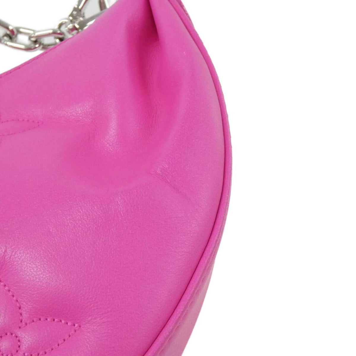 Louis Vuitton Pink Leather Shoulder Bag (Pre-Owned)