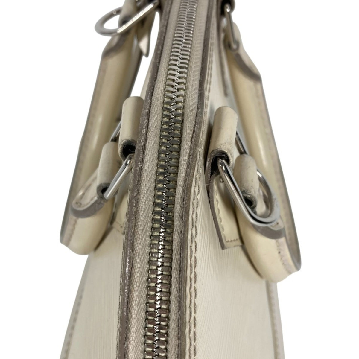 Louis Vuitton Lv Off White White Epi Leather Handbag Shoulder Bag (Pre-Owned)