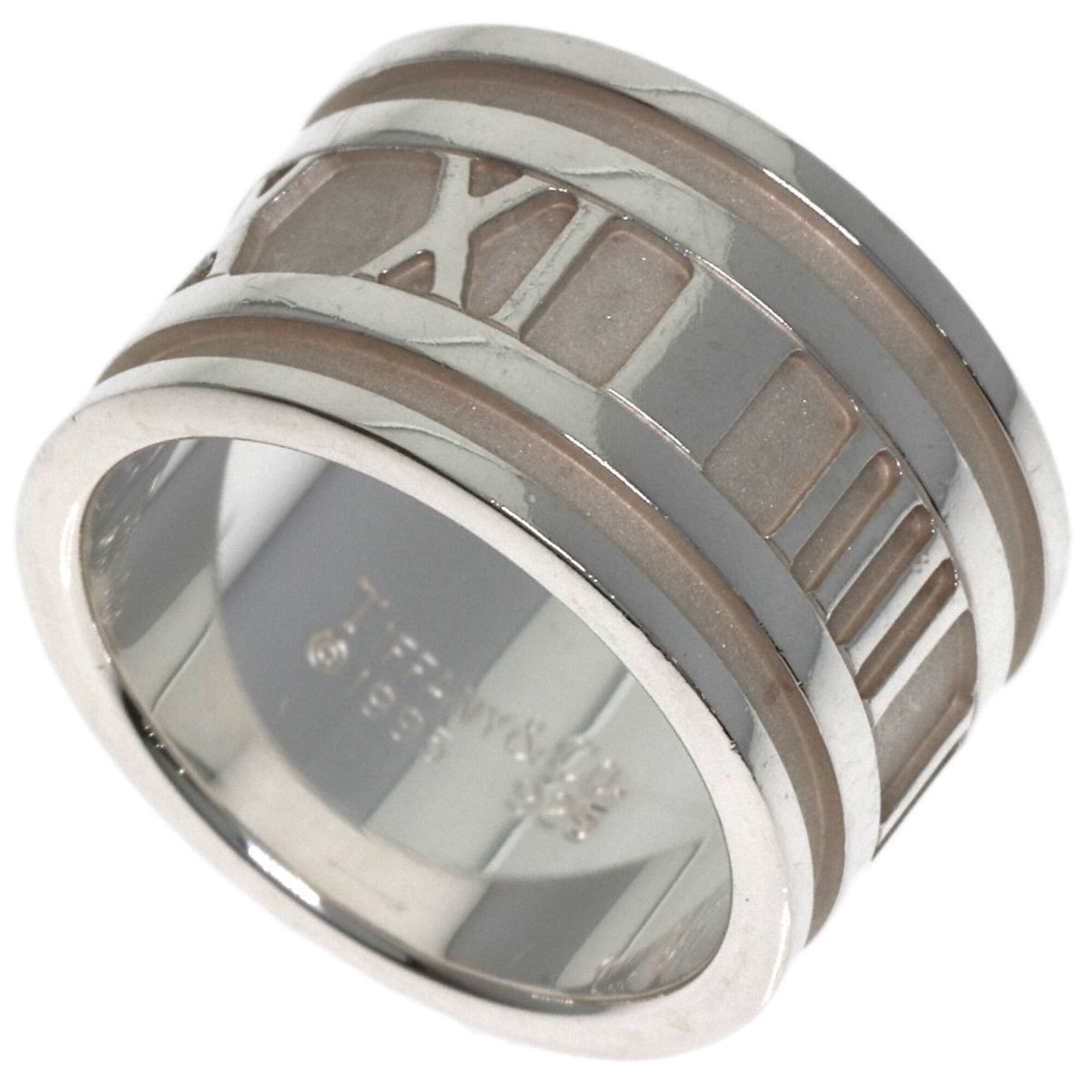 Tiffany Atlas Silver Band Ring (Pre-Owned)