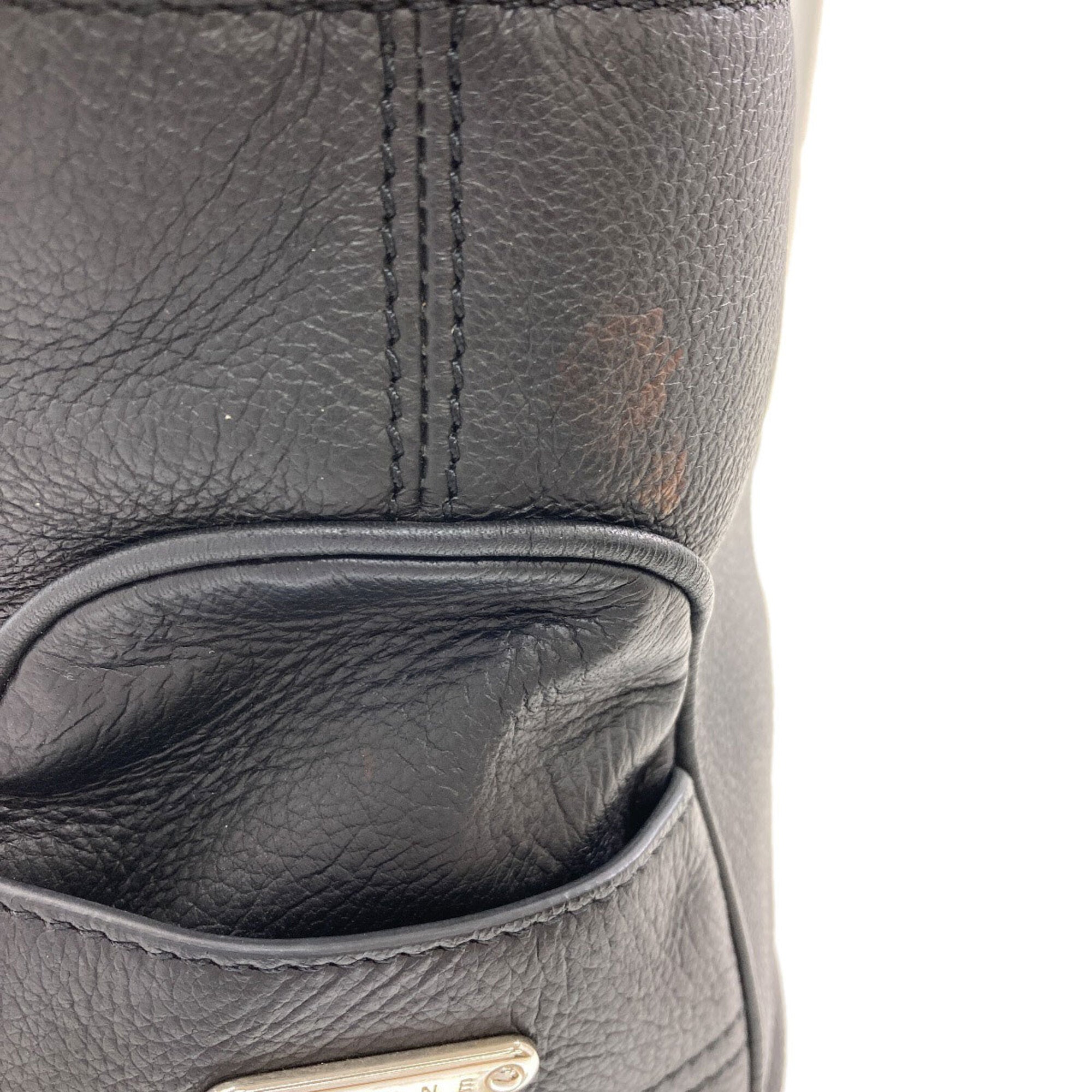 Celine Boogie Black Leather Handbag (Pre-Owned)