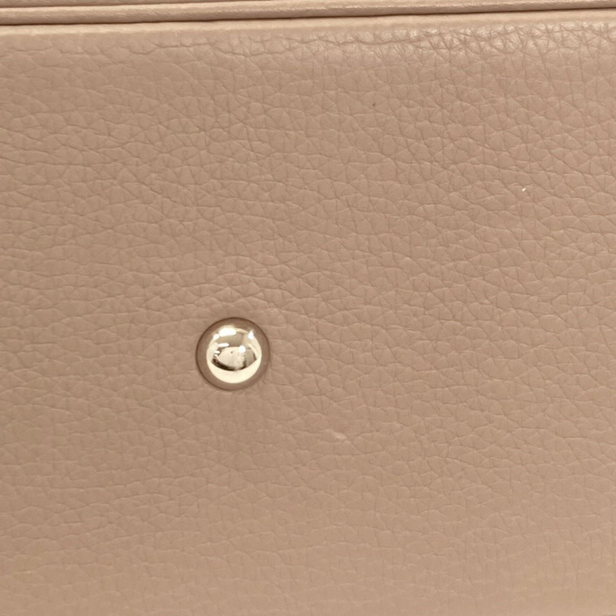 Hermes Taurillon Clemence Leather Handbag (Pre-Owned)