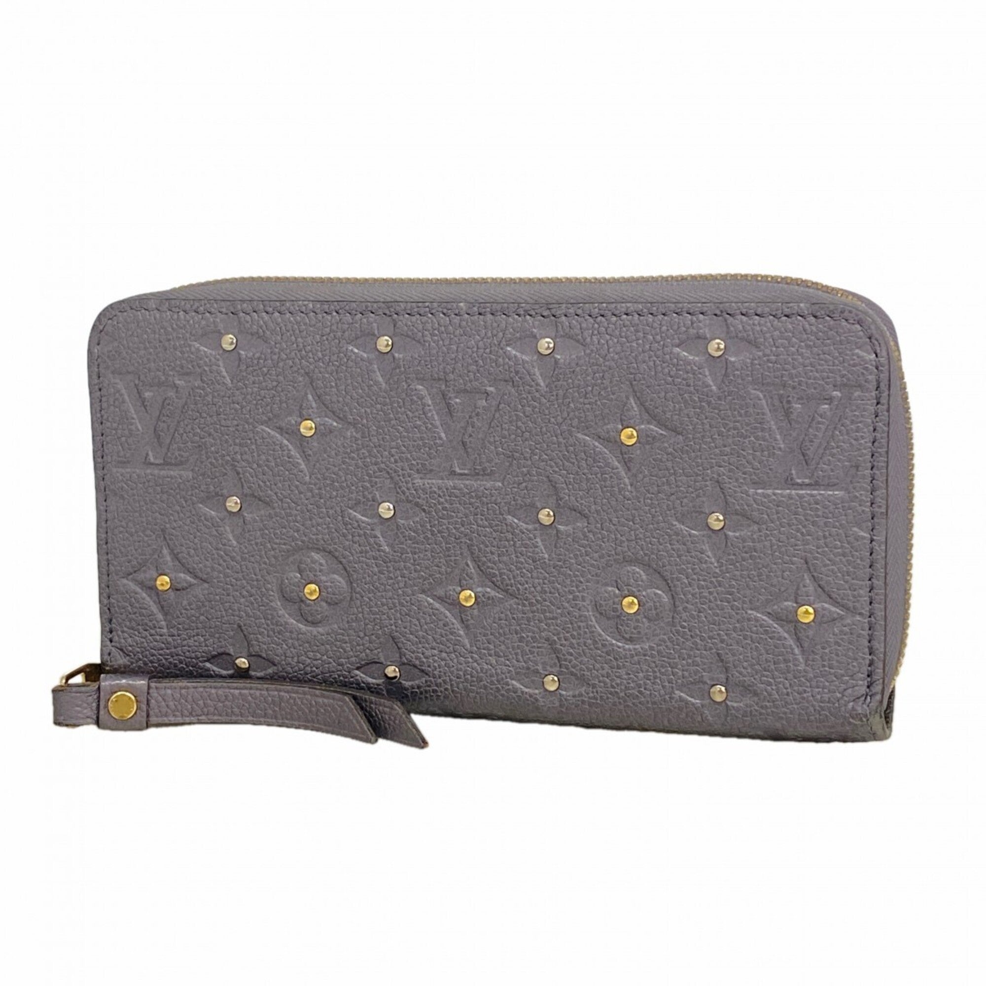 Louis Vuitton Gray Long Wallet (Bi-Fold) (Pre-Owned)