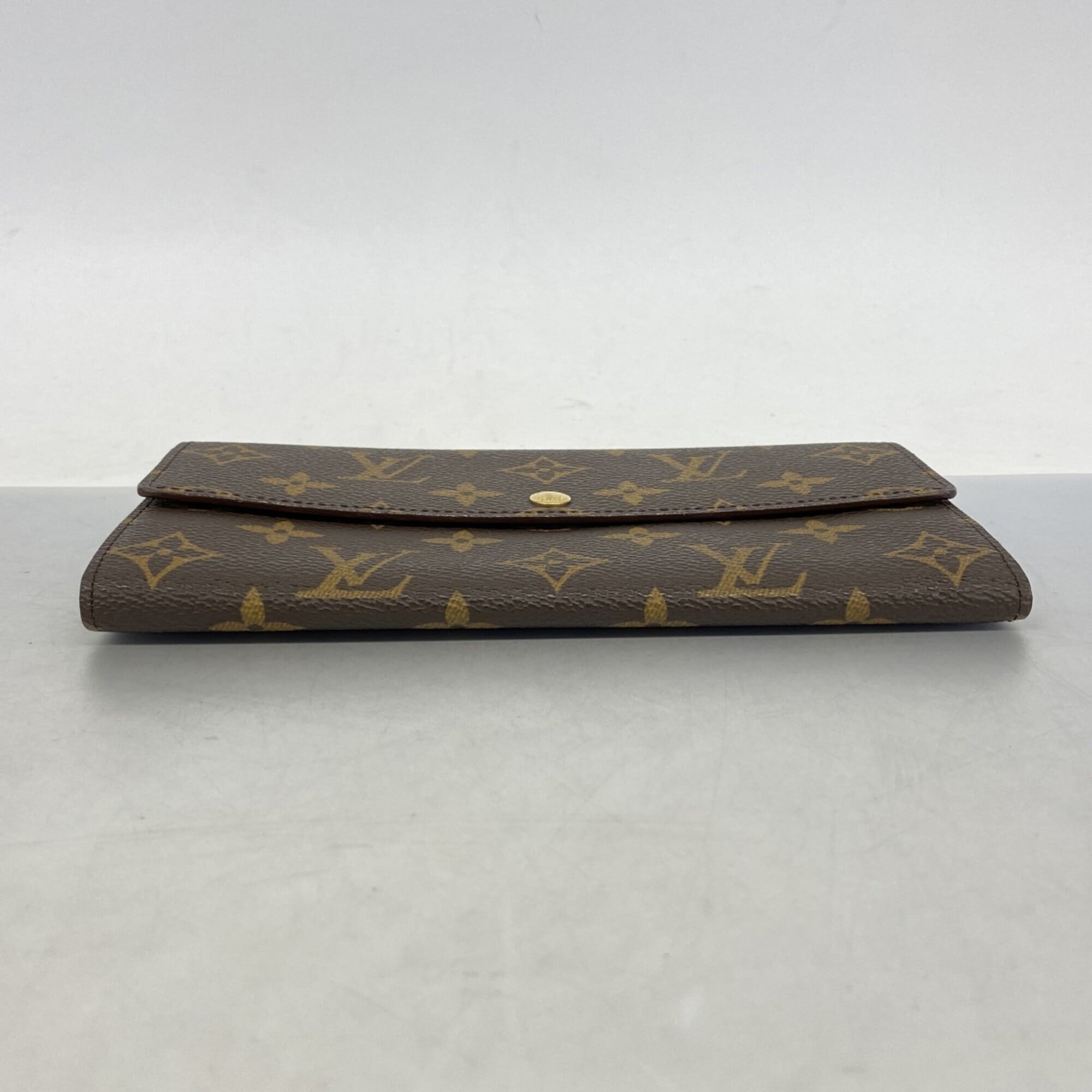 Louis Vuitton Brown Long Wallet (Bi-Fold) (Pre-Owned)