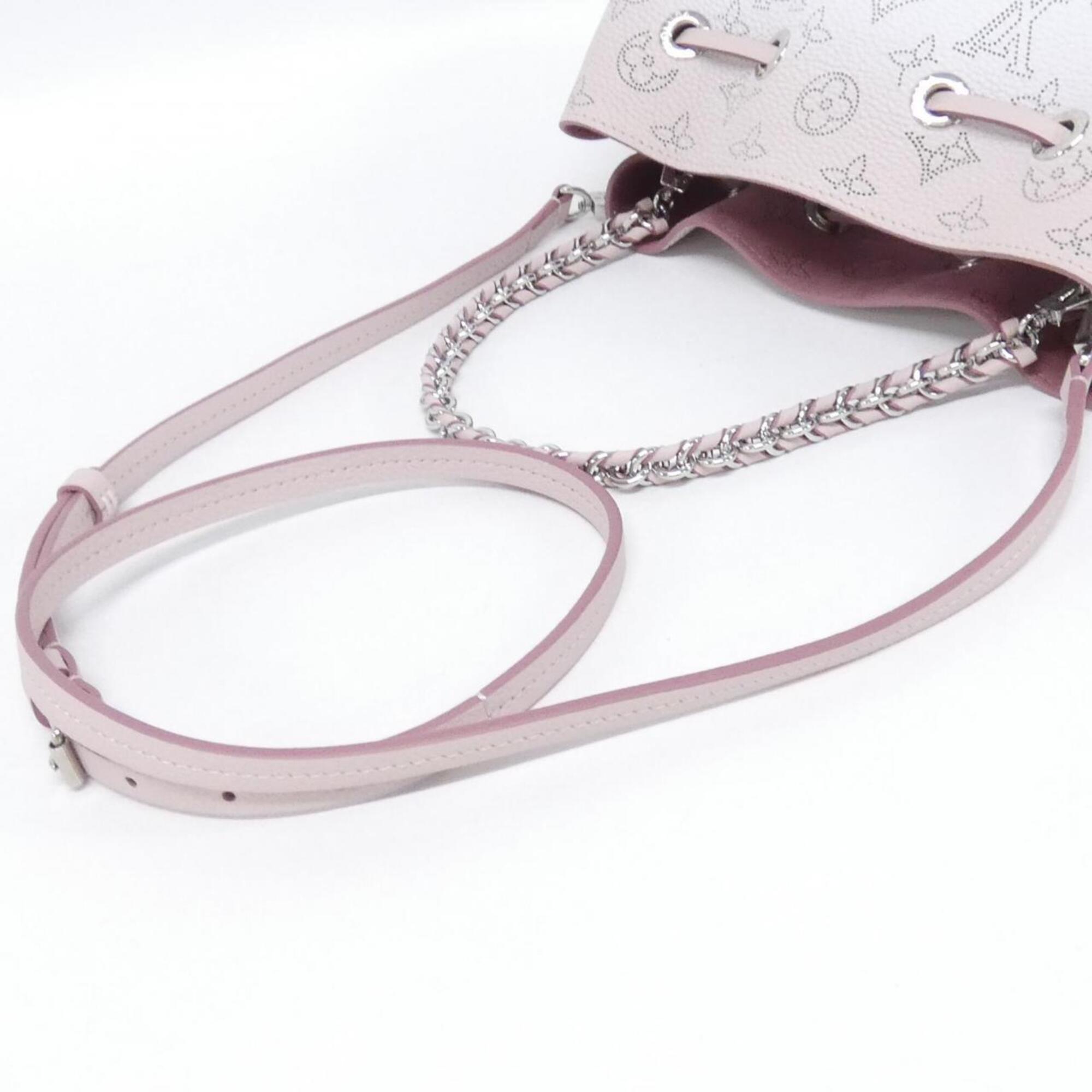 Louis Vuitton Mahina Lilac Leather Shoulder Bag (Pre-Owned)