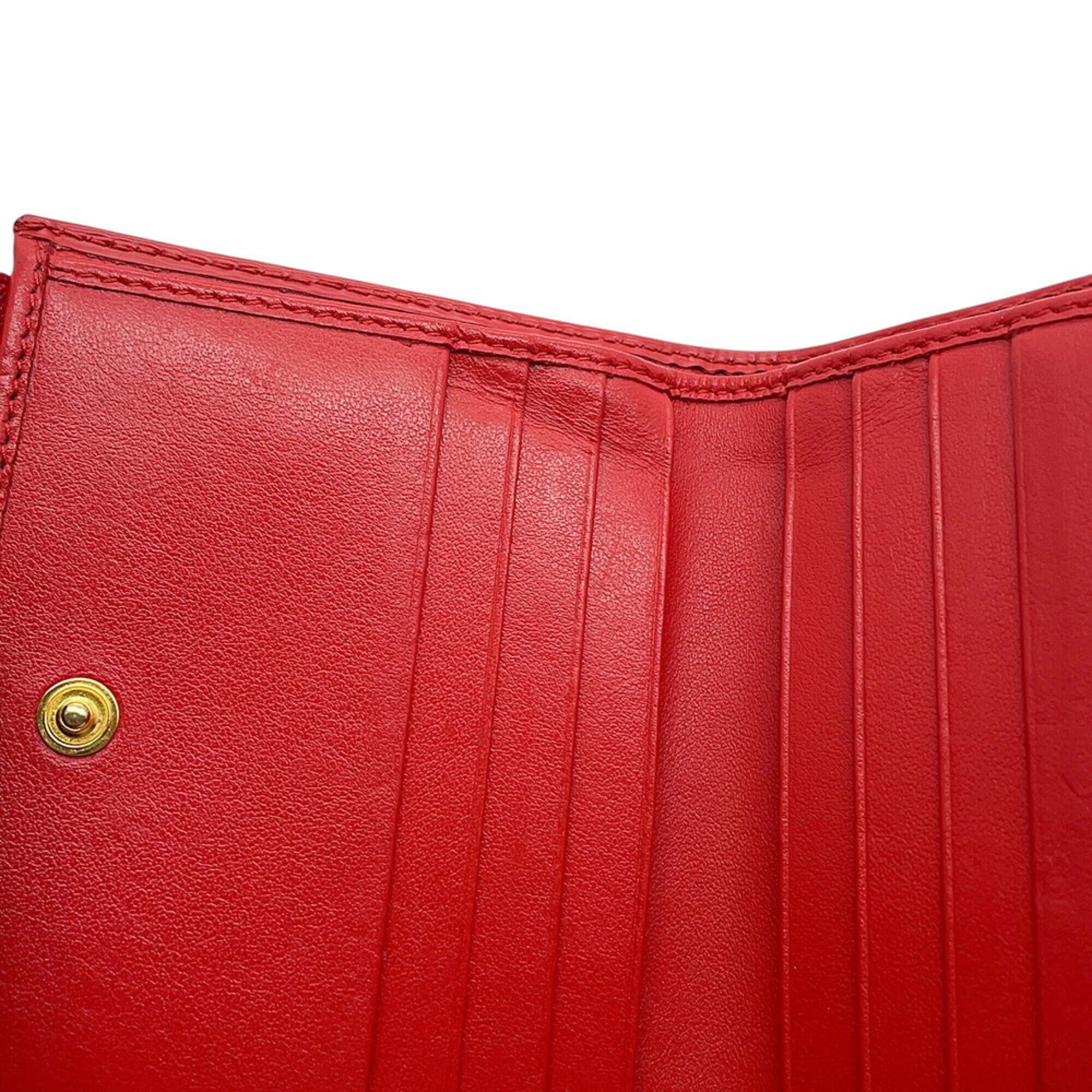 Prada Leather Wallet (Bi-Fold) (Pre-Owned)
