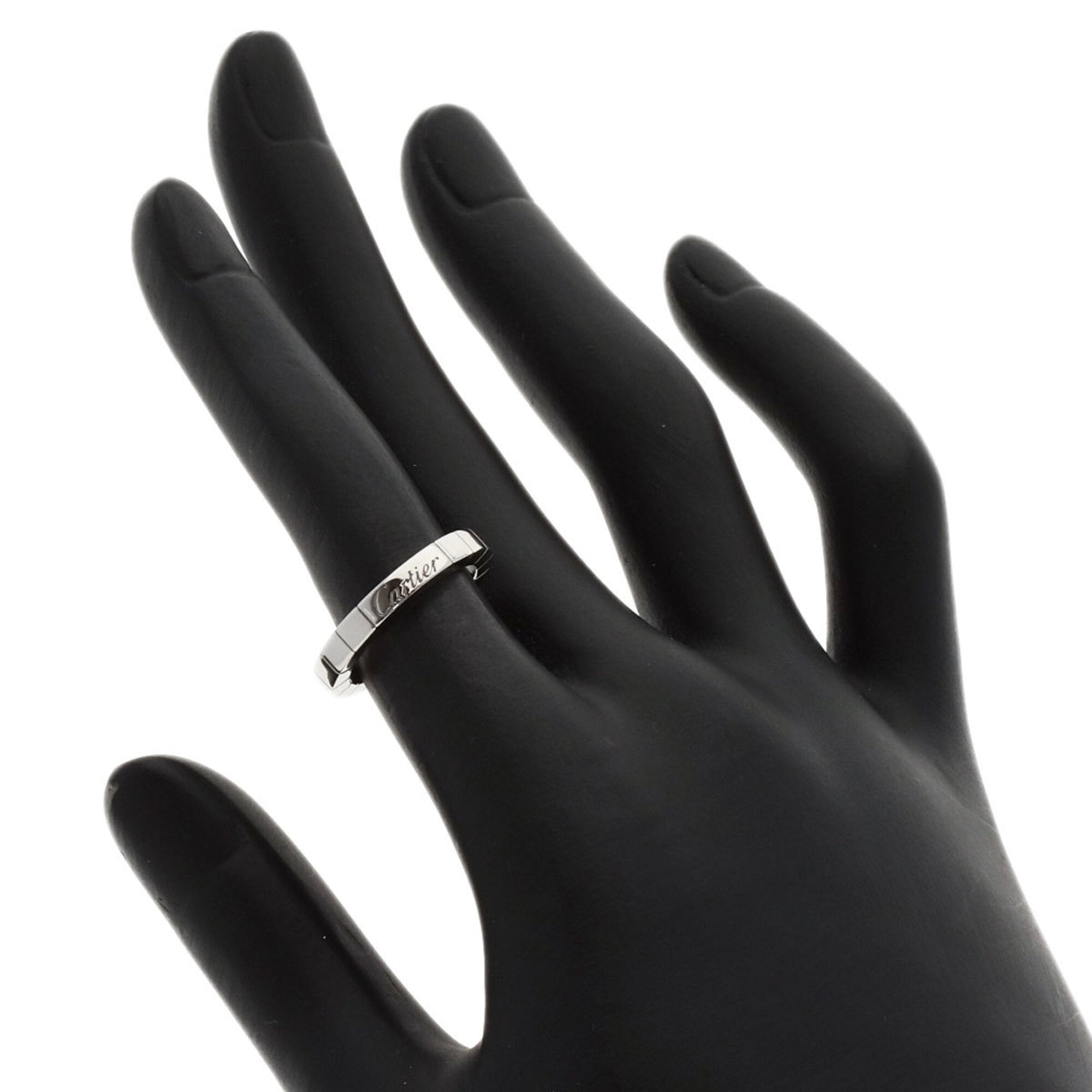 Cartier Lanieres White Gold (18K) Band Ring (Pre-Owned)