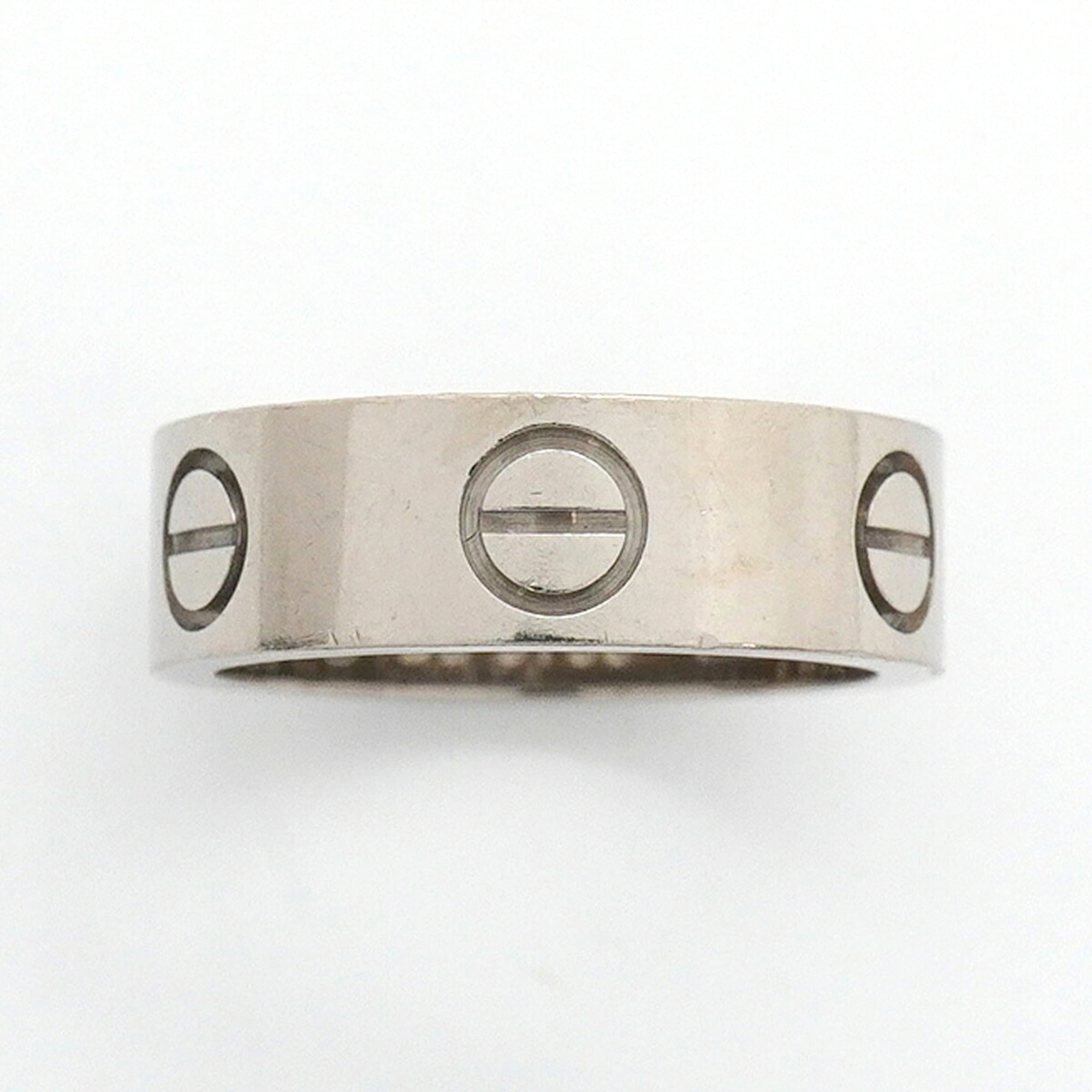 Cartier White Gold (18K) Band Ring (Pre-Owned)