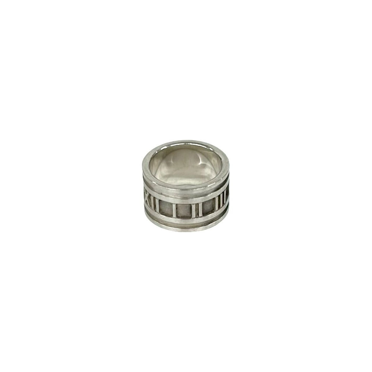 Tiffany Silver Silver 925 Band Ring (Pre-Owned)