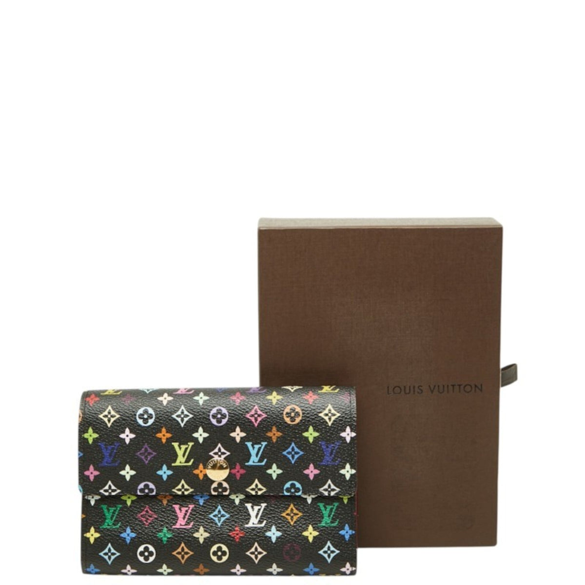 Louis Vuitton Black Monogram Multi-Color Noir (Pre-Owned)