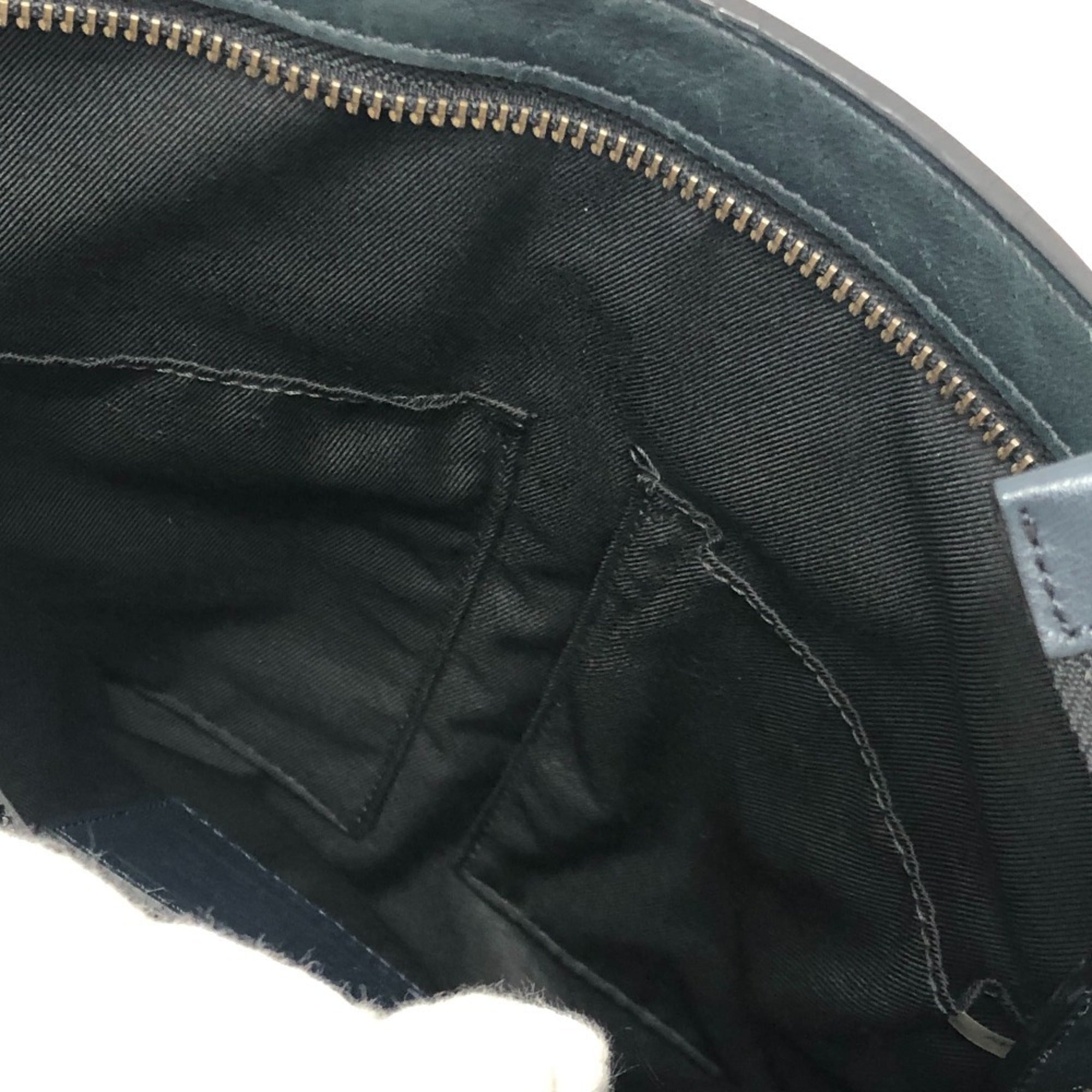 Coach Green Leather Shoulder Bag (Pre-Owned)