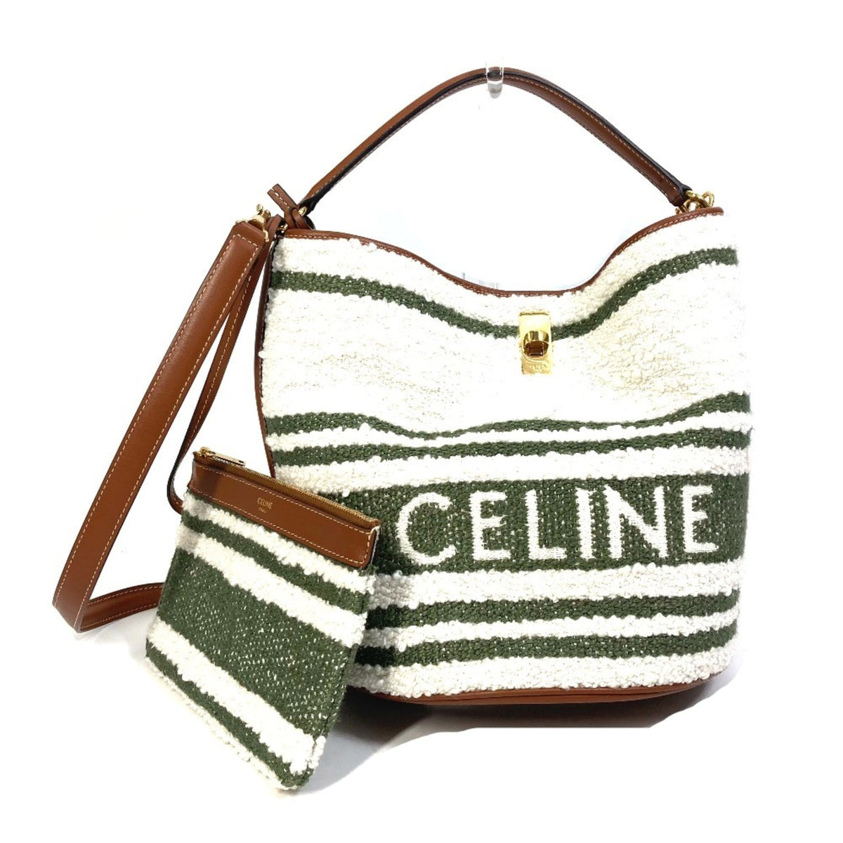 Celine White Leather Handbag (Pre-Owned)