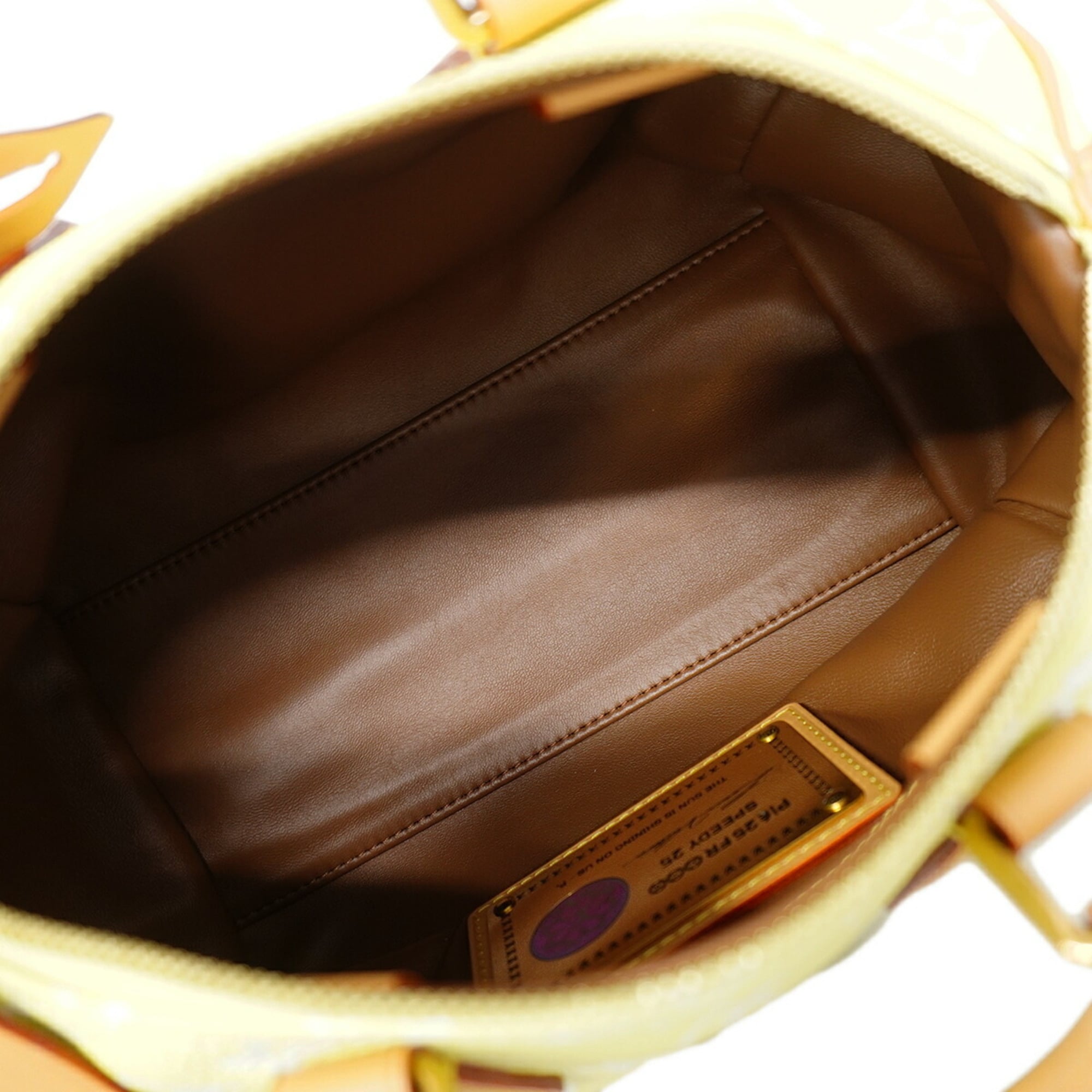Louis Vuitton Yellow Handbag (Pre-Owned)
