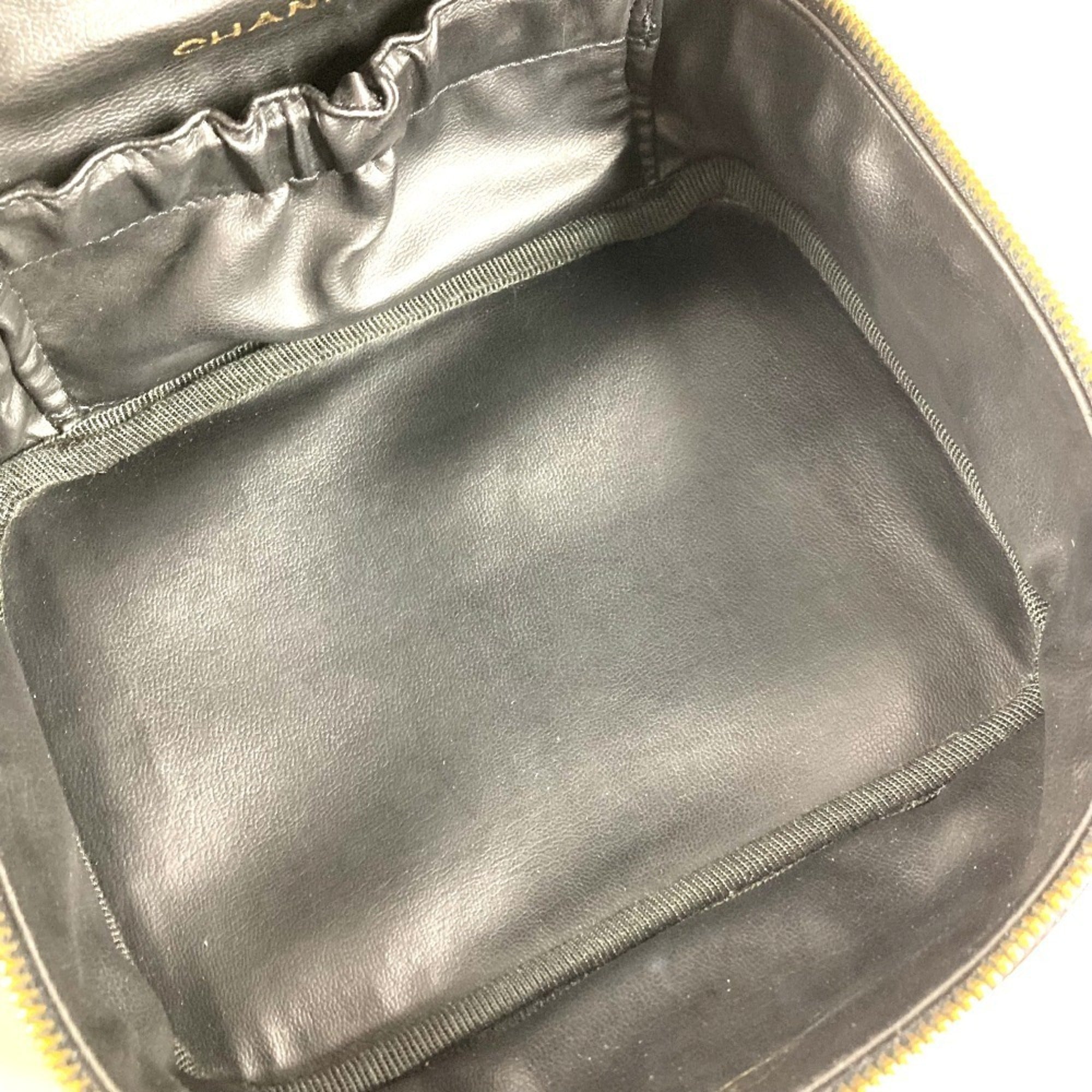 Chanel Black Handbag Vanity Bag (Pre-Owned)