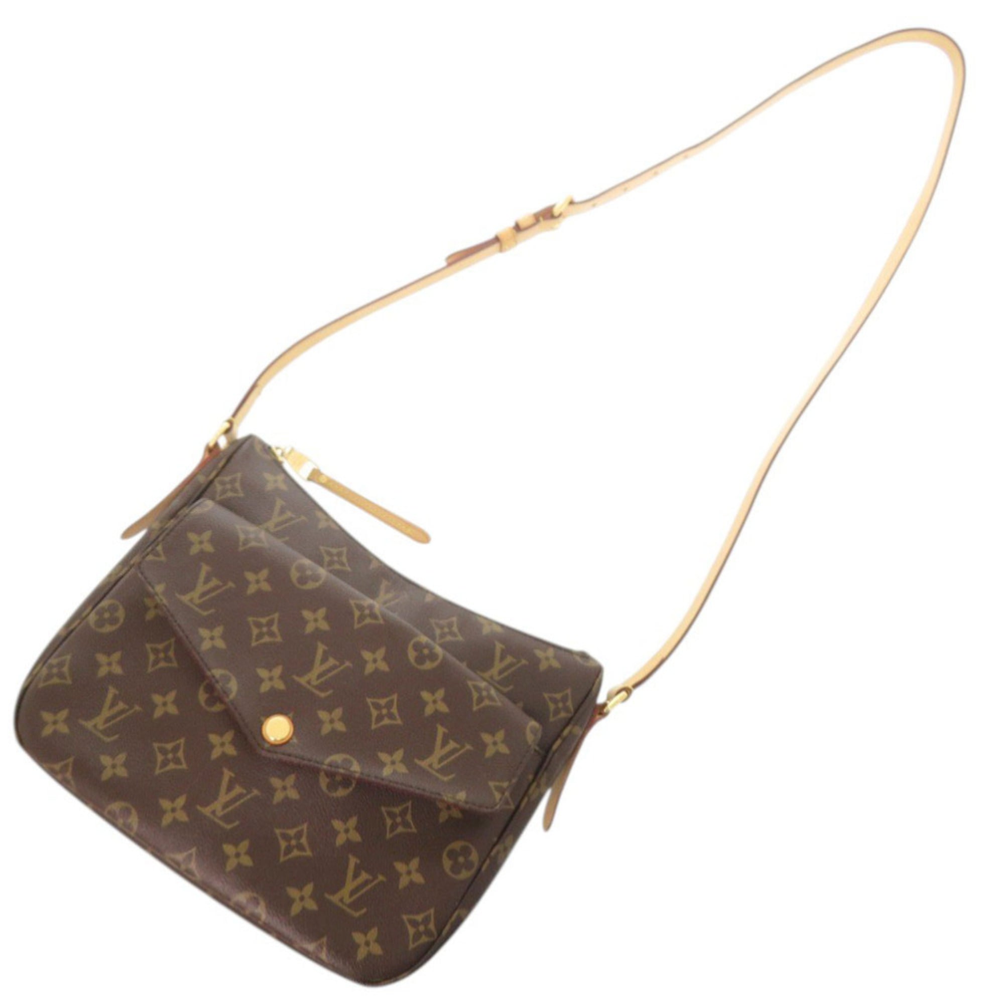 Louis Vuitton Brown Monogram Monogram Shoulder Bag (Pre-Owned)