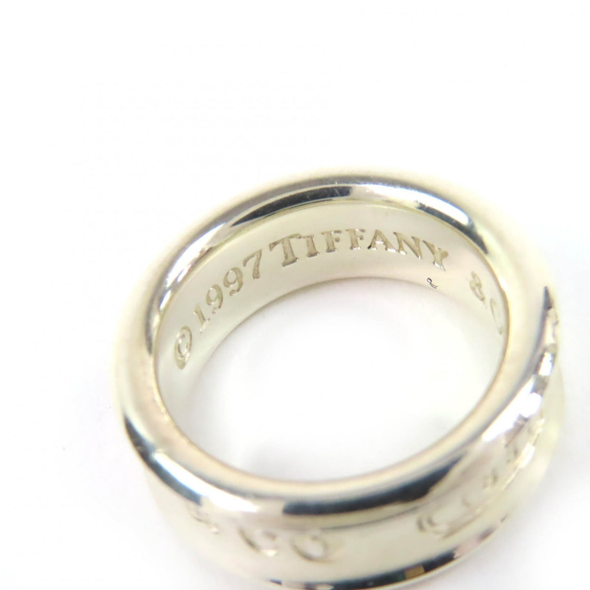 Tiffany Silver Silver 925 Band Ring (Pre-Owned)