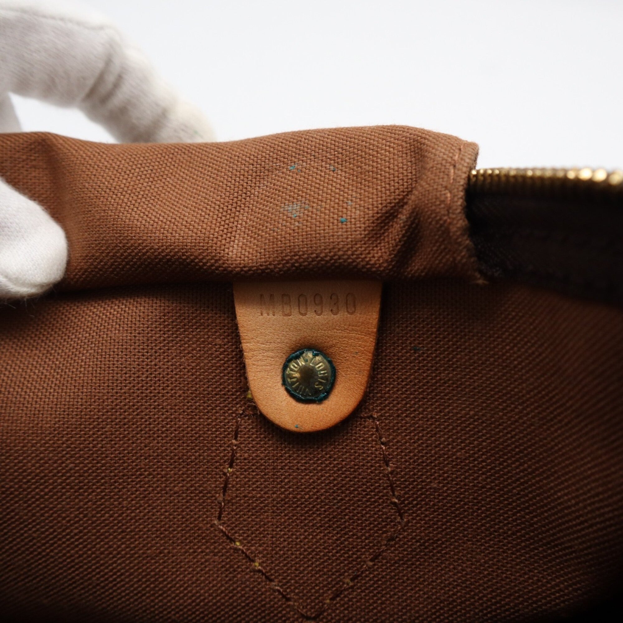 Louis Vuitton Monogram Brown Coated Canvas Leather Handbag (Pre-Owned)