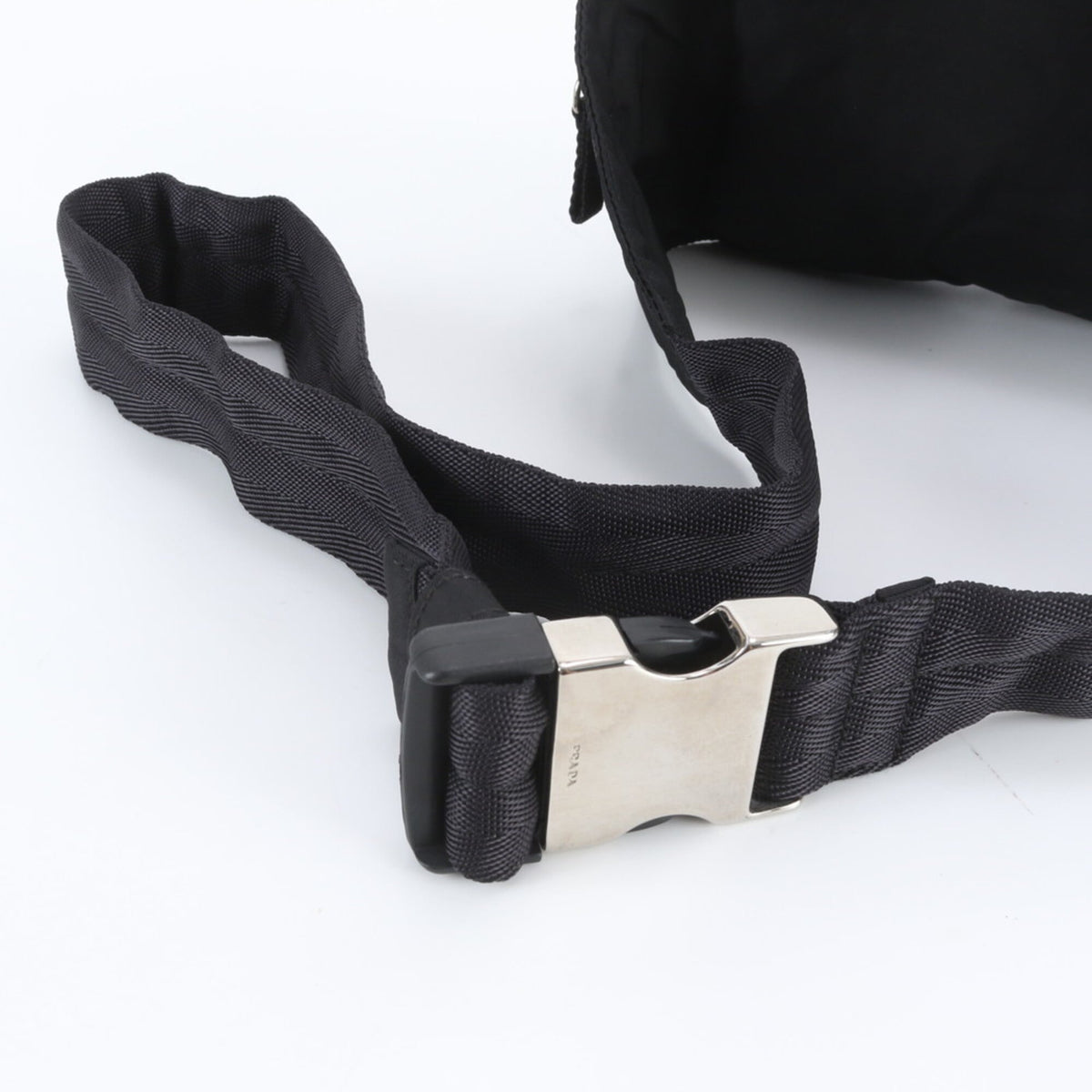 Prada Black Pouch Sling Bag (Pre-Owned)
