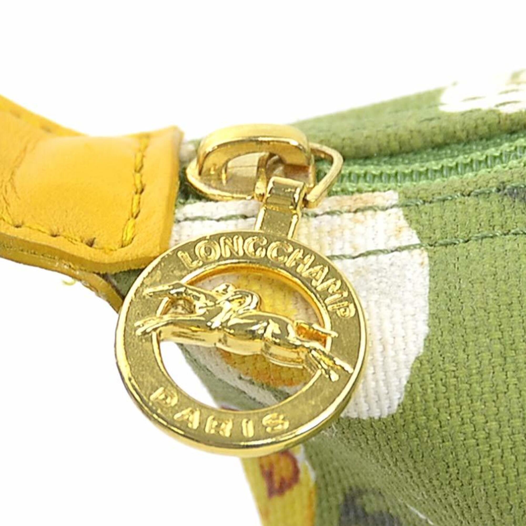 Longchamp Multi-Color Canvas Handbag (Pre-Owned)