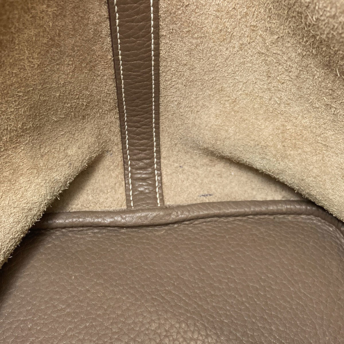 Hermes Picotin Etoupe Gray Handbag (Pre-Owned)