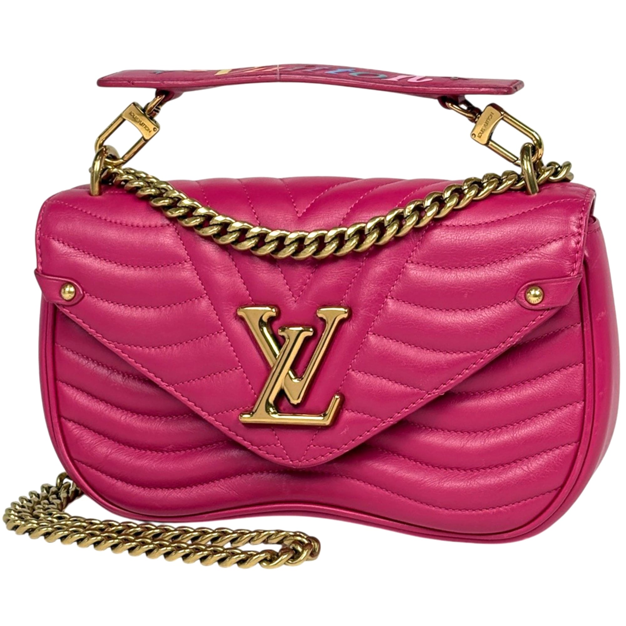 Louis Vuitton Freesia Leather Shoulder Bag (Pre-Owned)
