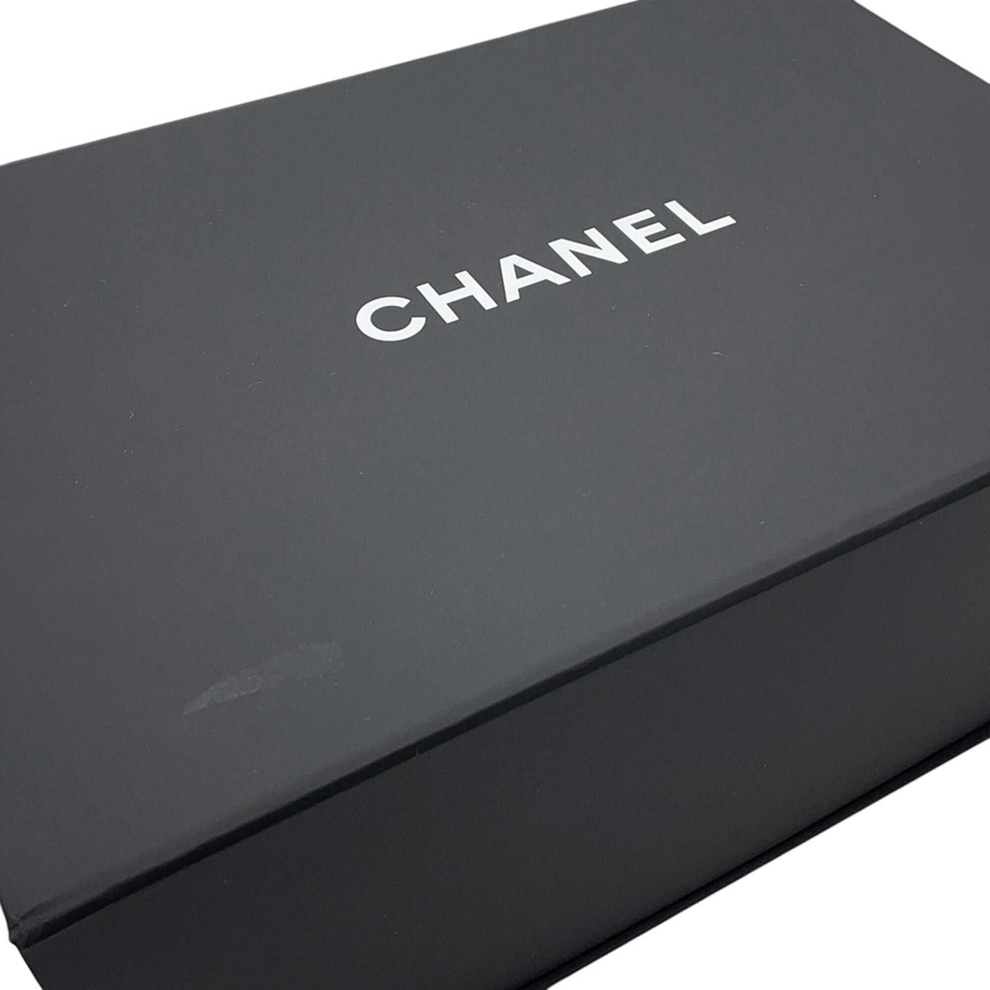 Chanel Black Tweed Leather Tote Bag (Pre-Owned)