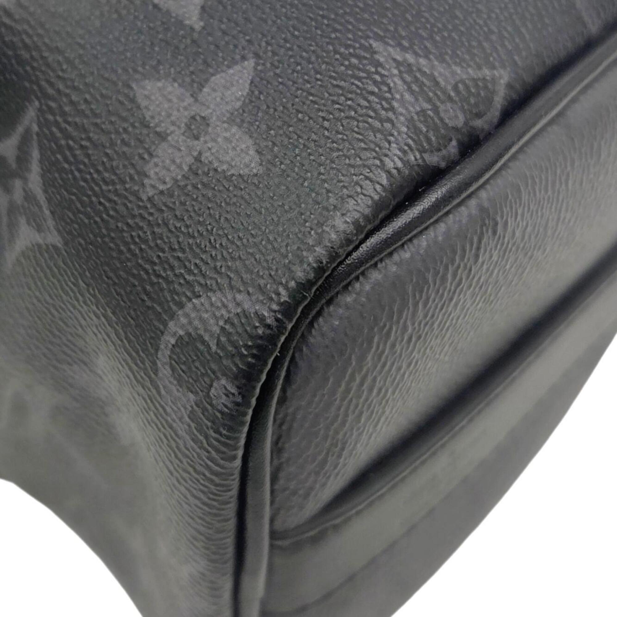 Louis Vuitton Monogram Eclipse Black Gray Monogram Eclipse Monogram Eclipse Boston Bag Shoulder Bag (Pre-Owned)