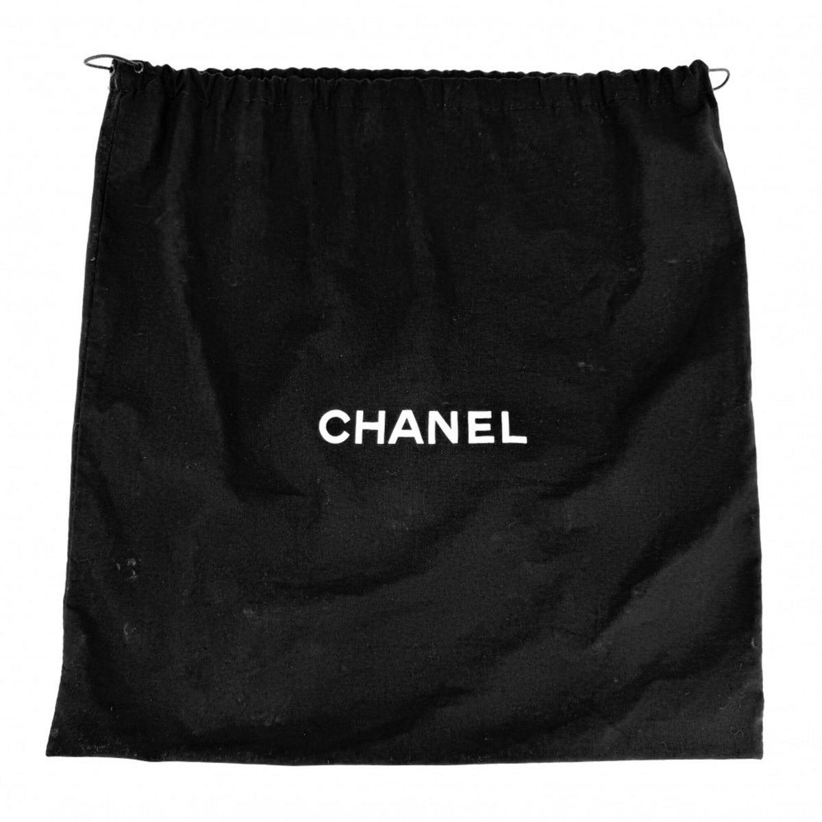 Chanel Black Pvc Coated Canvas Leather Handbag Tote Bag (Pre-Owned)