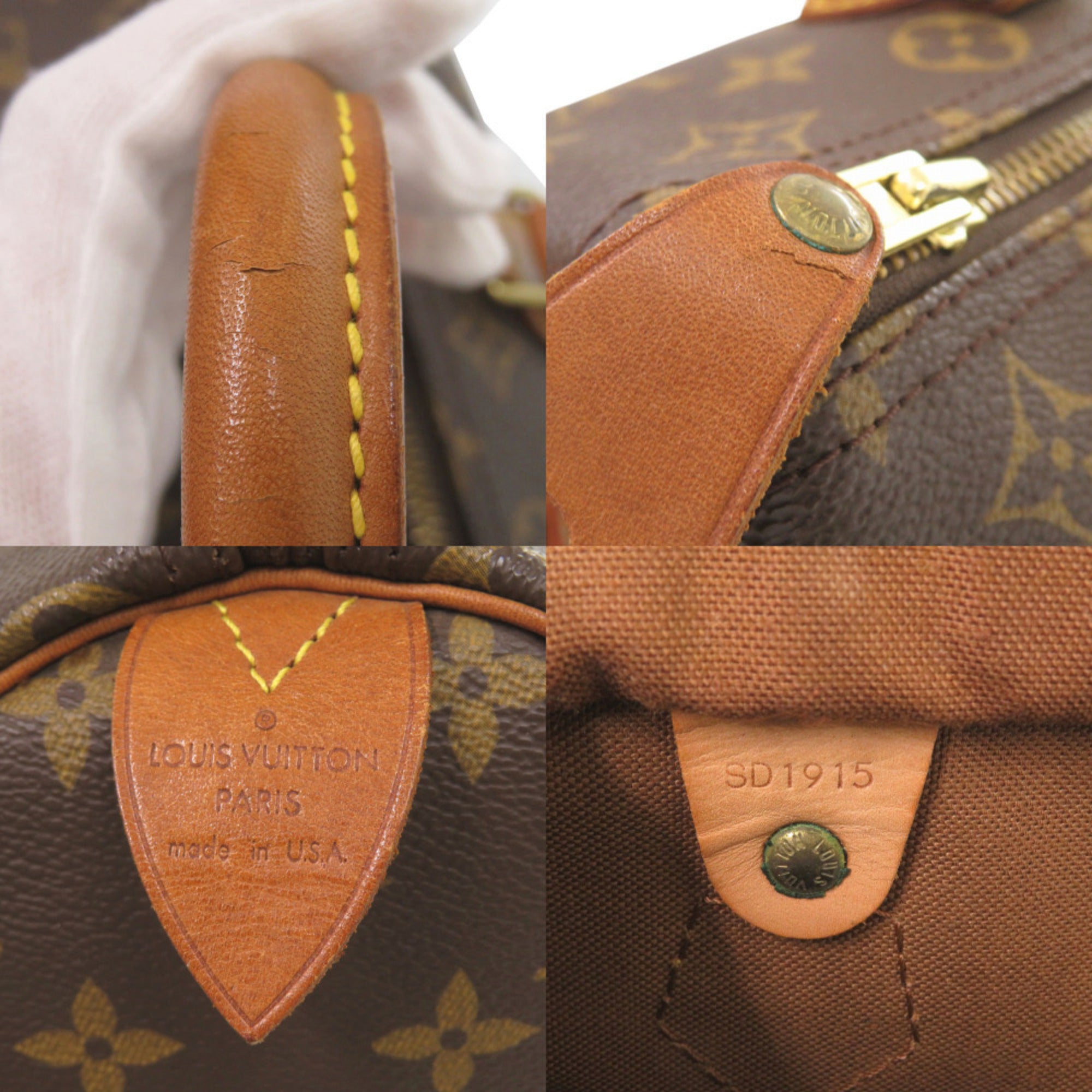 Louis Vuitton Brown Monogram Monogram Handbag (Pre-Owned)