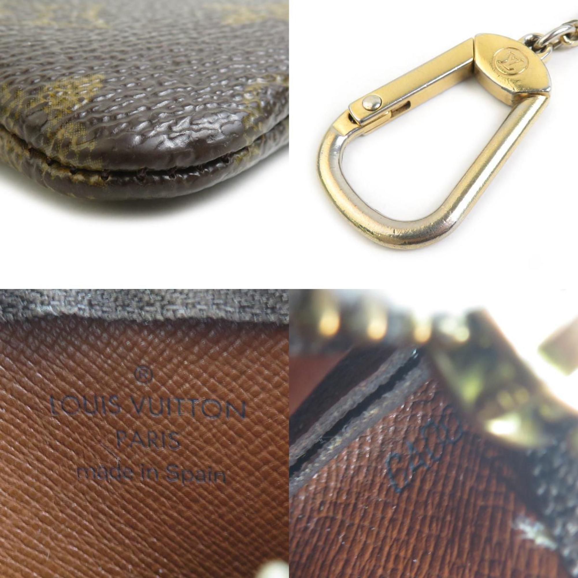 Louis Vuitton Brown Monogram Coin Purse/Coin Case (Pre-Owned)