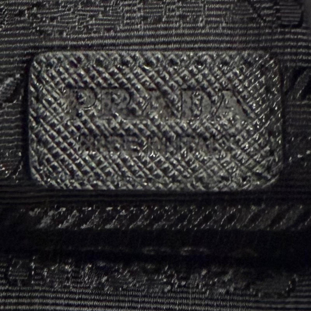 Prada Black Nylon Leather Shoulder Bag (Pre-Owned)