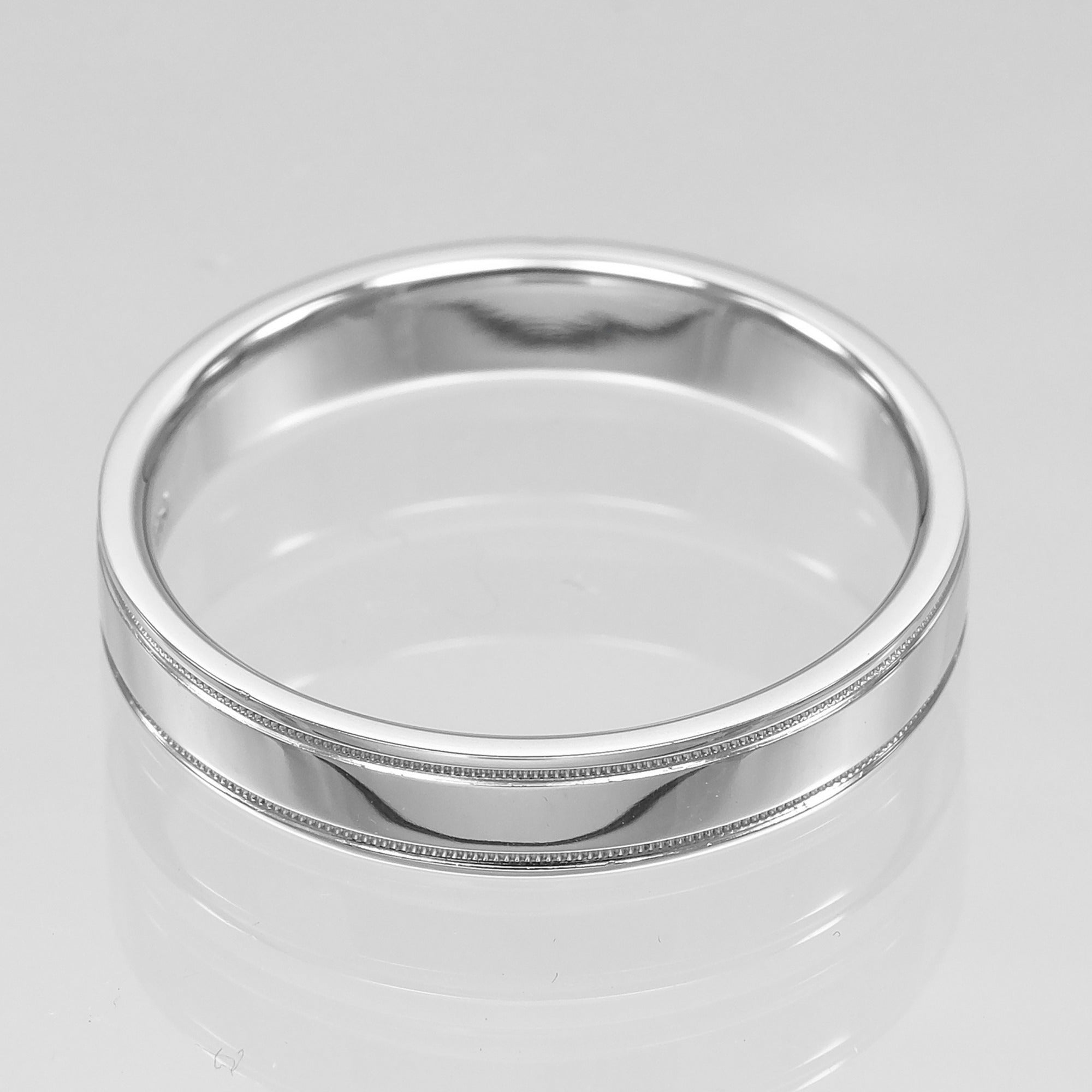 Tiffany Platinum 950 Band Ring (Pre-Owned)