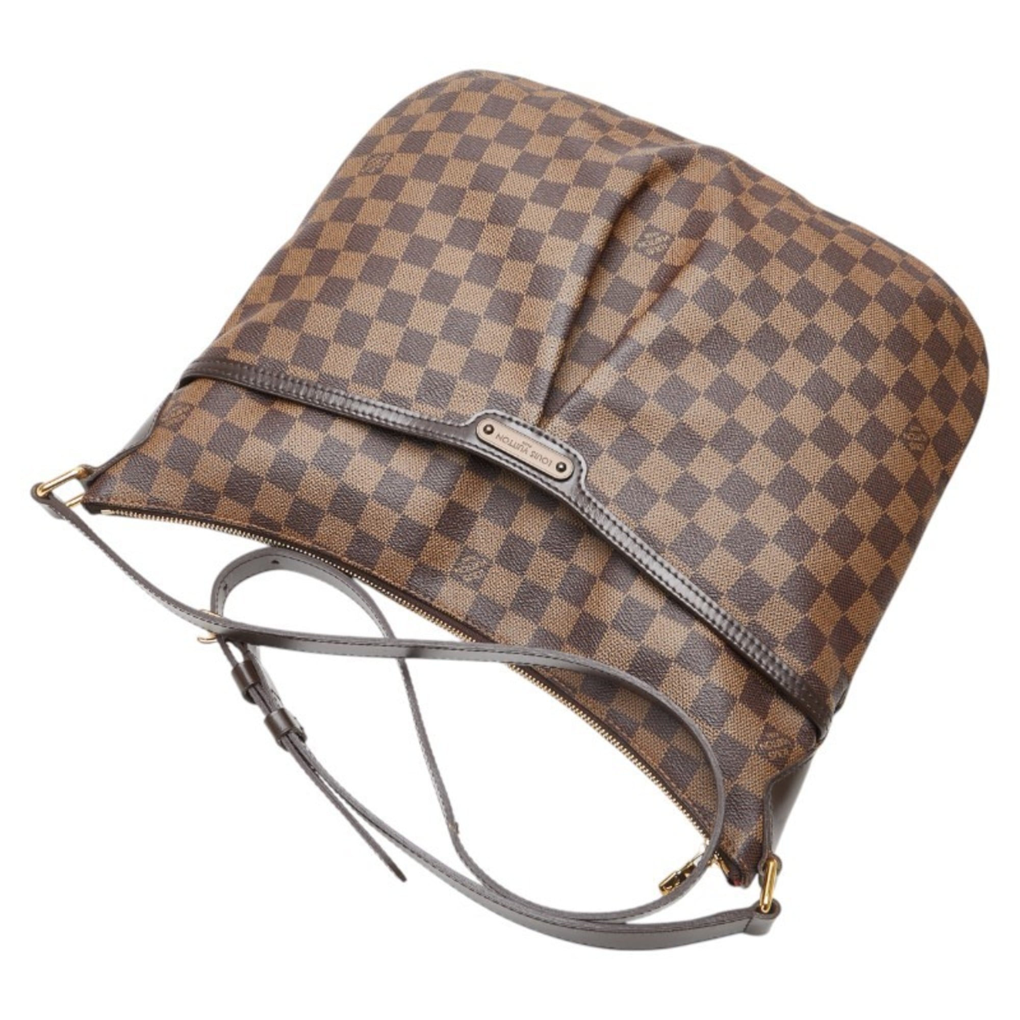 Louis Vuitton Brown Pvc Leather Shoulder Bag (Pre-Owned)